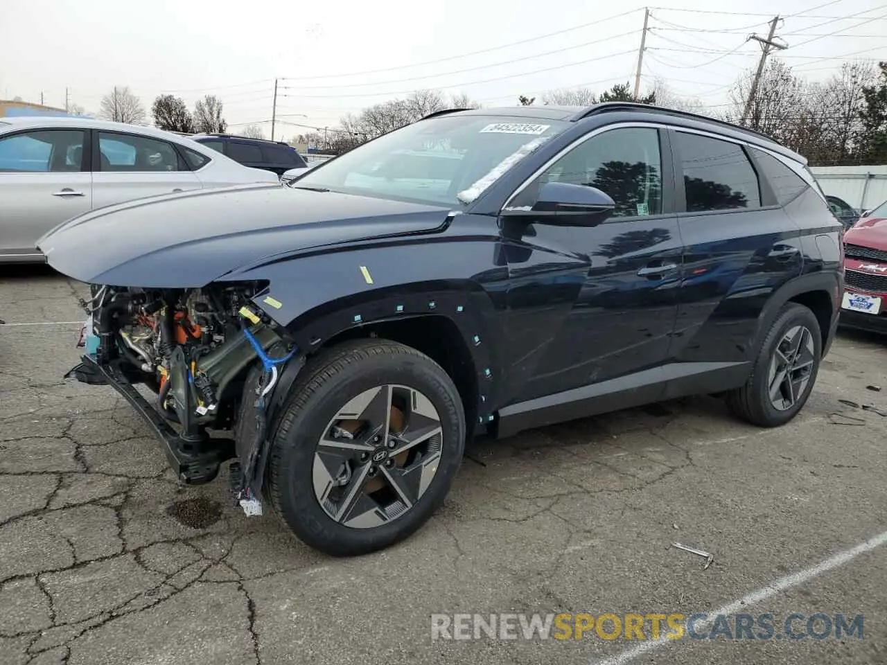 1 Photograph of a damaged car KM8JCDD12SU261482 HYUNDAI TUCSON 2025