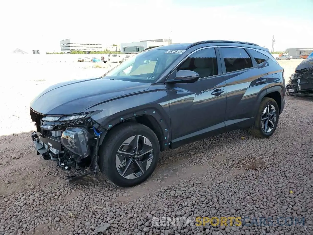 1 Photograph of a damaged car KM8JCDD15SU250511 HYUNDAI TUCSON 2025