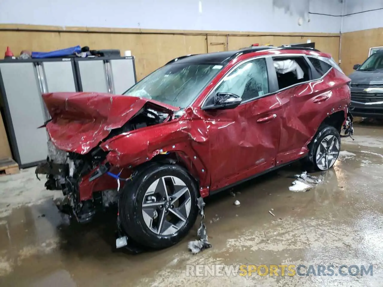 1 Photograph of a damaged car KM8JCDD18SU294440 HYUNDAI TUCSON 2025