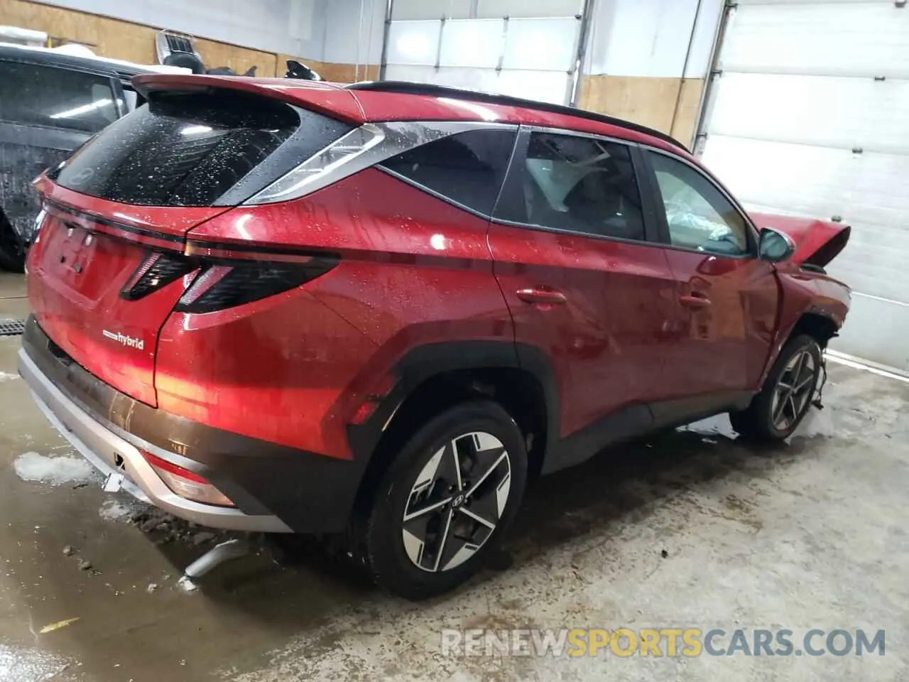 3 Photograph of a damaged car KM8JCDD18SU294440 HYUNDAI TUCSON 2025