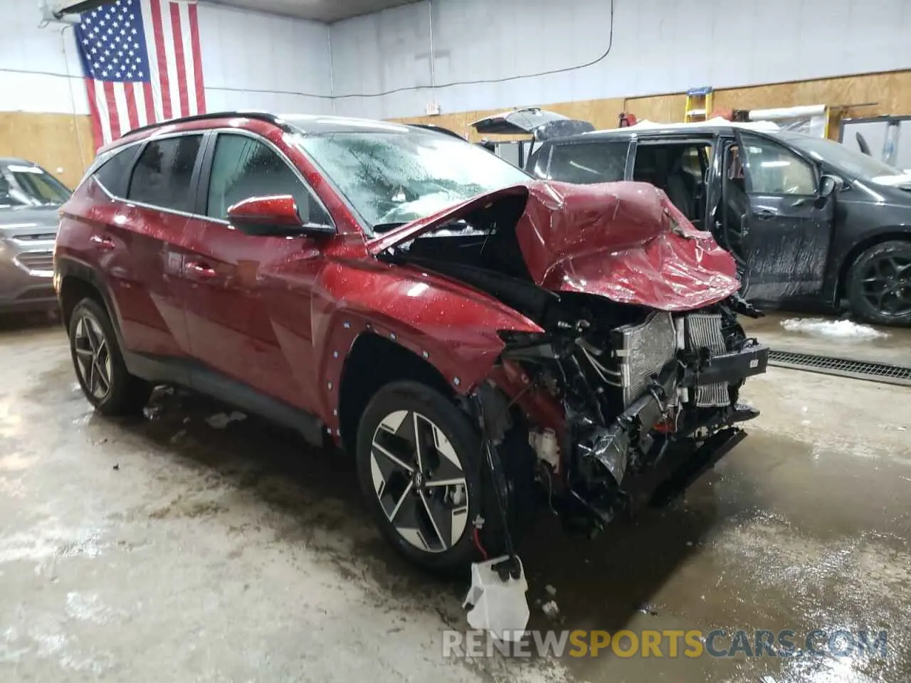 4 Photograph of a damaged car KM8JCDD18SU294440 HYUNDAI TUCSON 2025