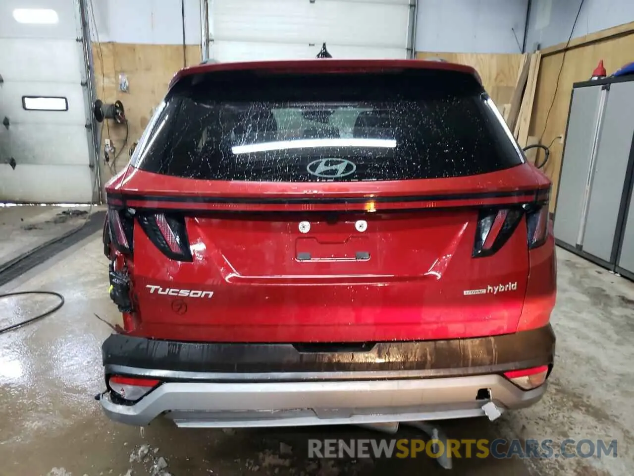 6 Photograph of a damaged car KM8JCDD18SU294440 HYUNDAI TUCSON 2025