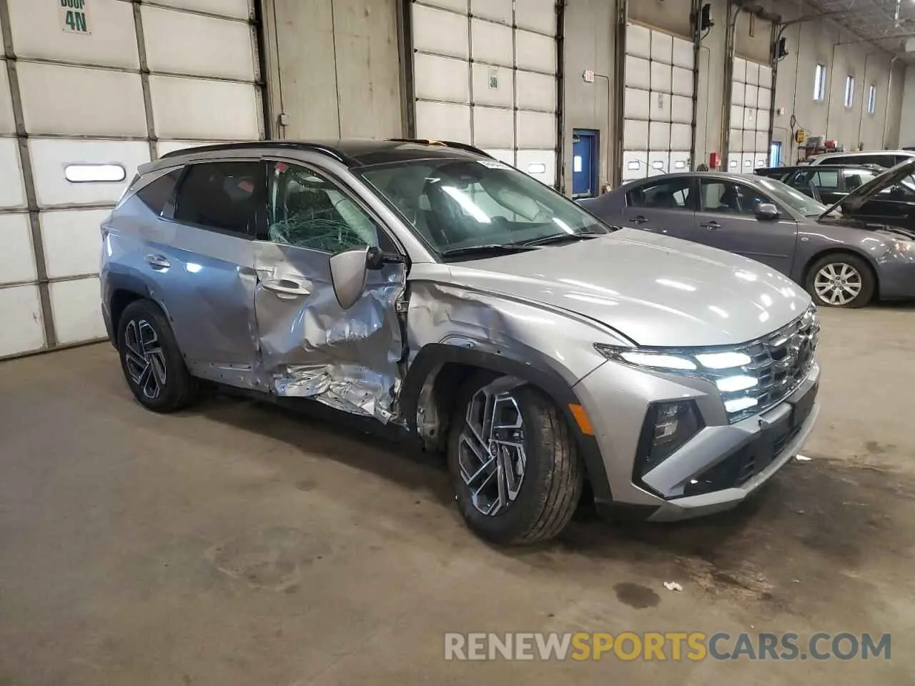 4 Photograph of a damaged car KM8JEDD11SU255246 HYUNDAI TUCSON 2025