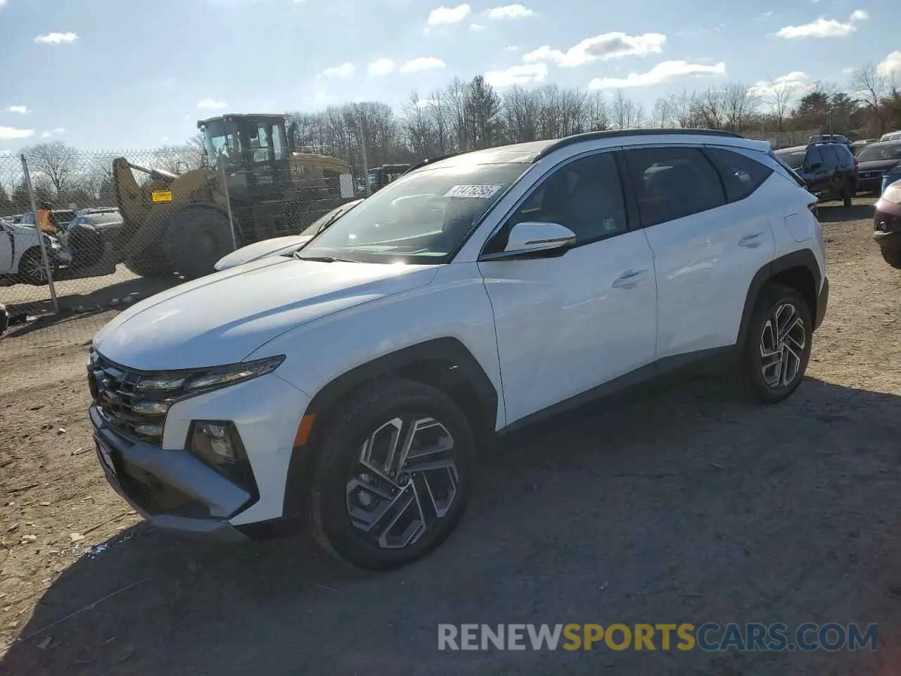 1 Photograph of a damaged car KM8JEDD16SU273628 HYUNDAI TUCSON 2025