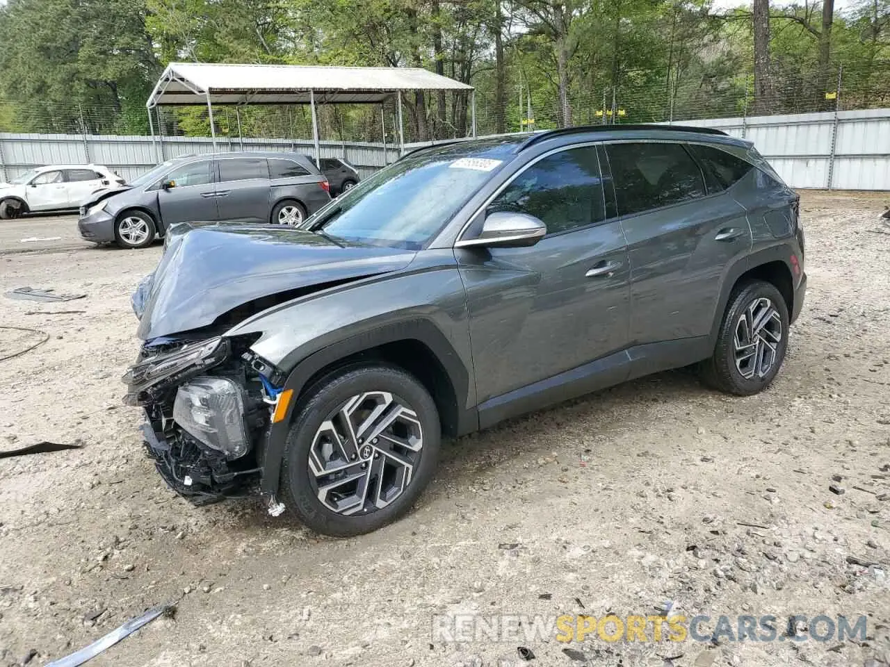 1 Photograph of a damaged car KM8JEDD17SU263464 HYUNDAI TUCSON 2025