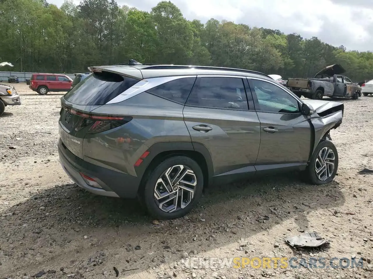 3 Photograph of a damaged car KM8JEDD17SU263464 HYUNDAI TUCSON 2025