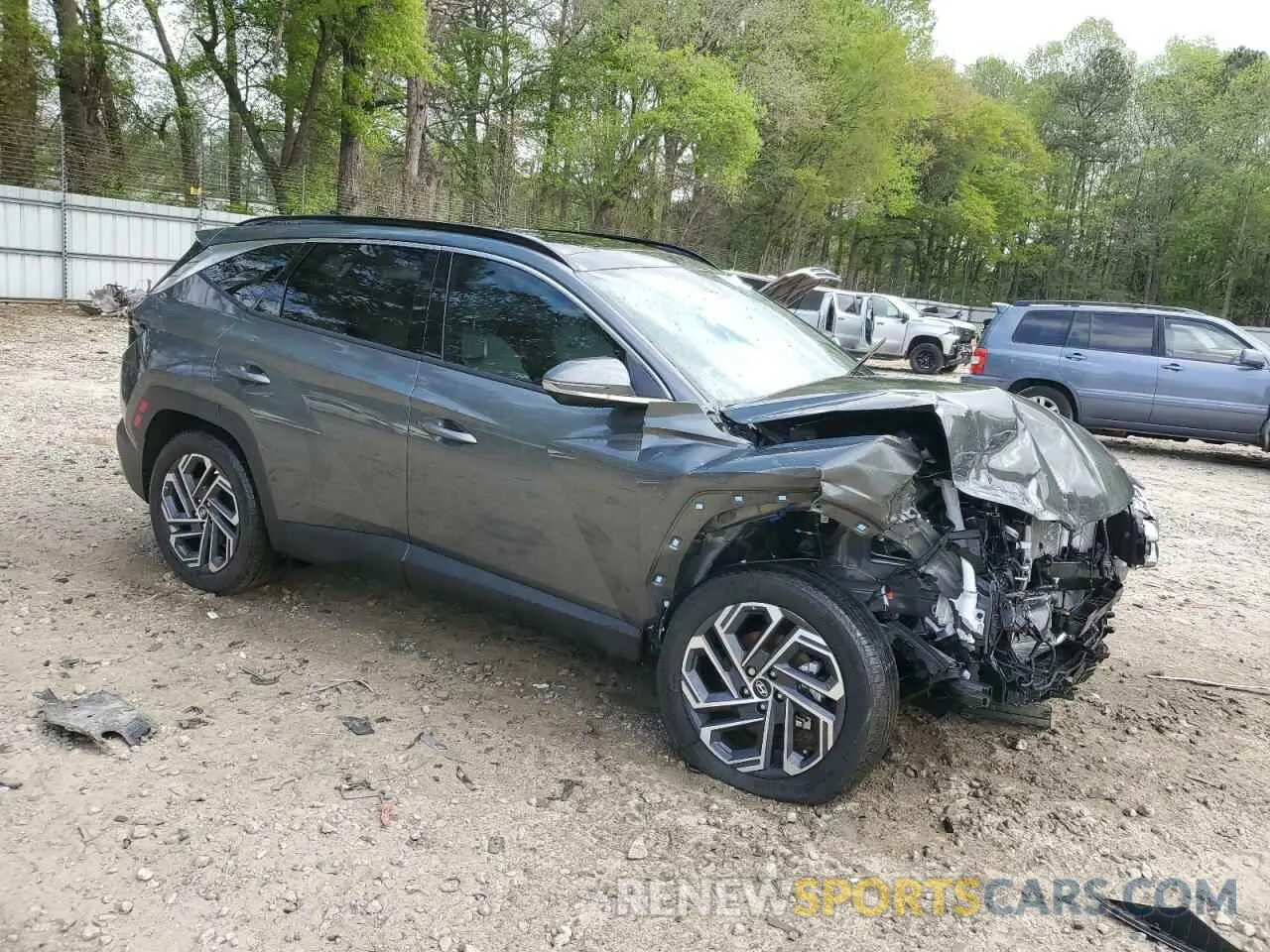 4 Photograph of a damaged car KM8JEDD17SU263464 HYUNDAI TUCSON 2025