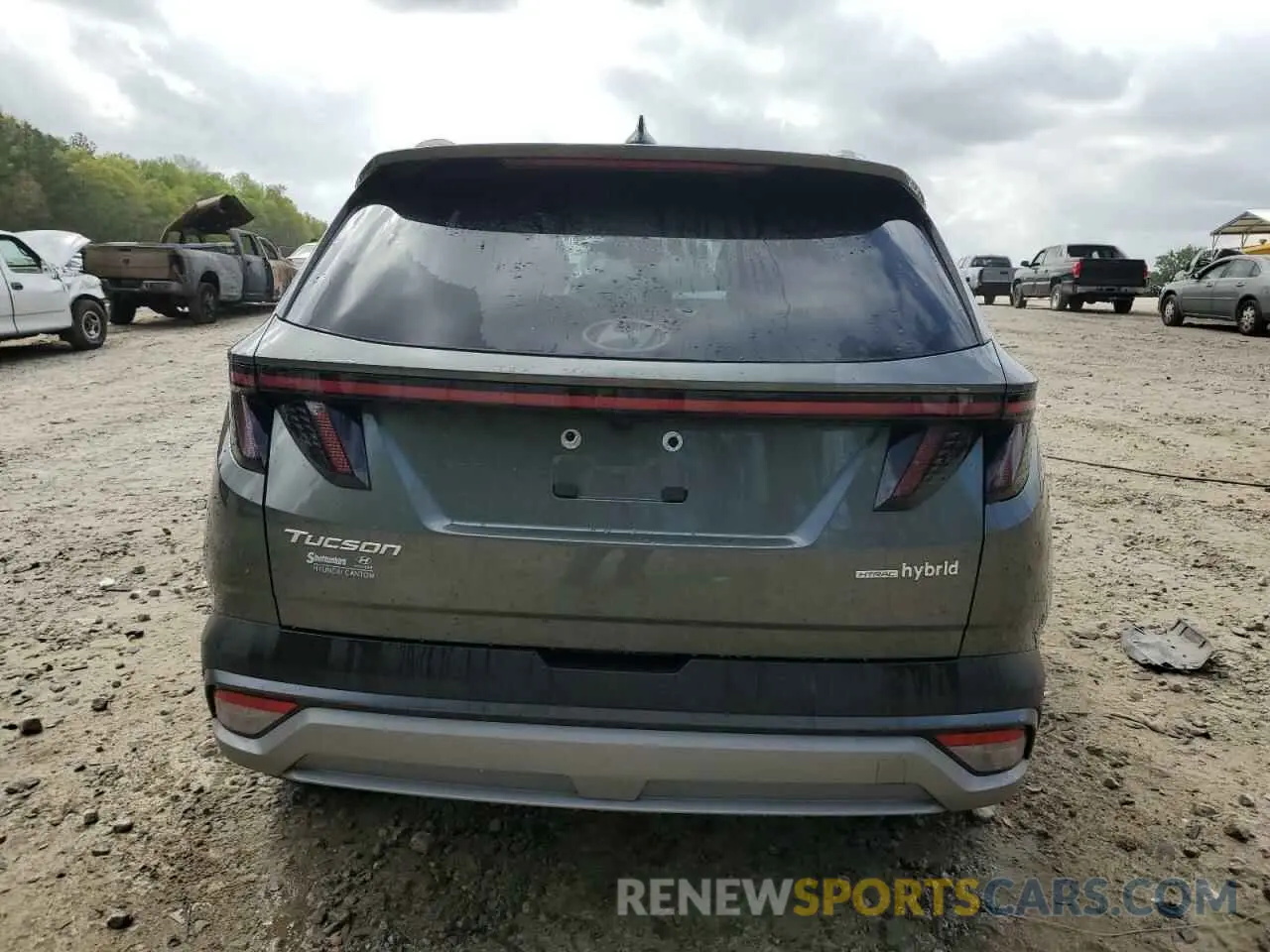 6 Photograph of a damaged car KM8JEDD17SU263464 HYUNDAI TUCSON 2025