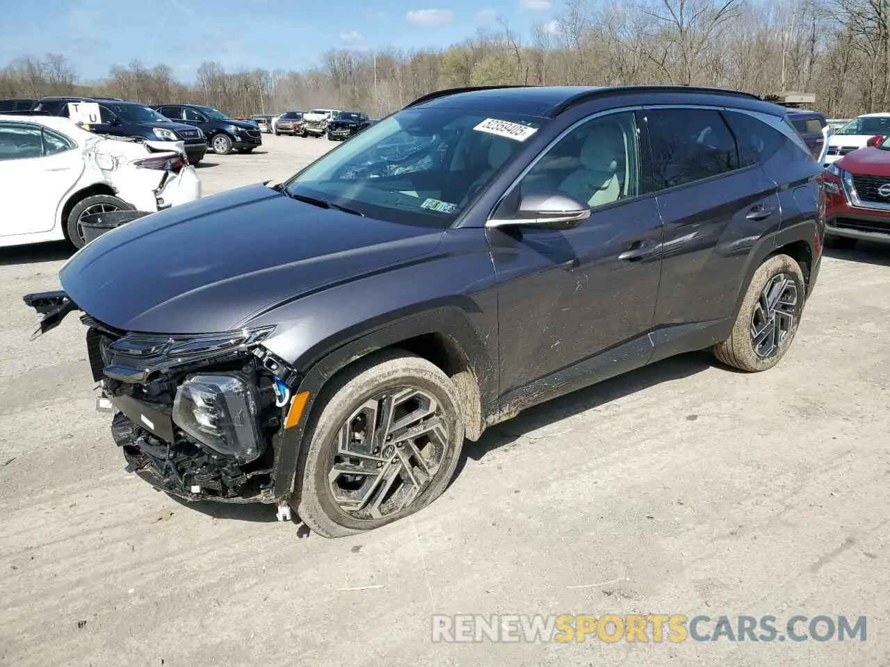 1 Photograph of a damaged car KM8JEDD18SU287529 HYUNDAI TUCSON 2025