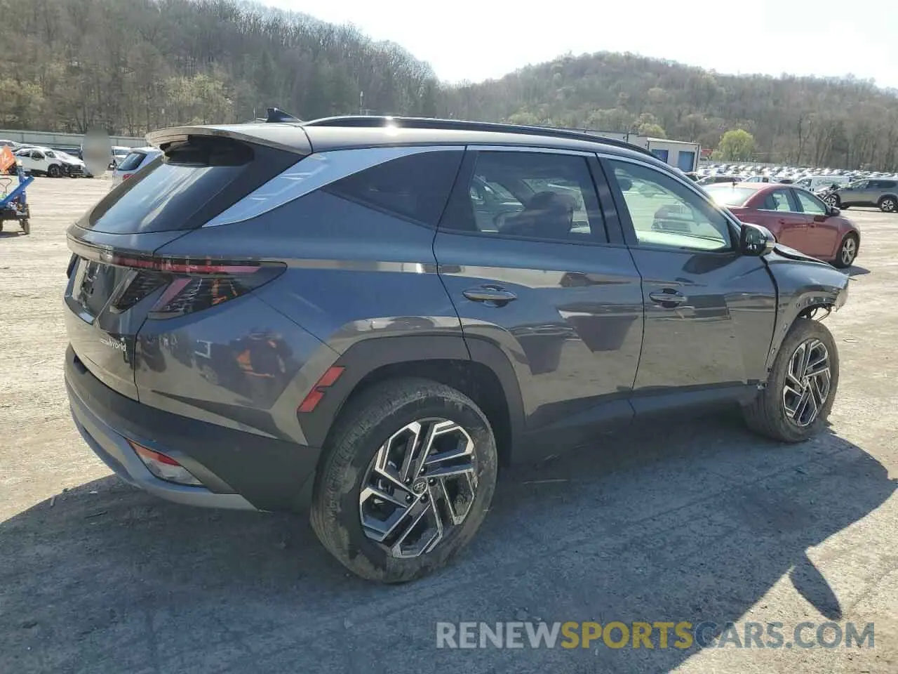 3 Photograph of a damaged car KM8JEDD18SU287529 HYUNDAI TUCSON 2025