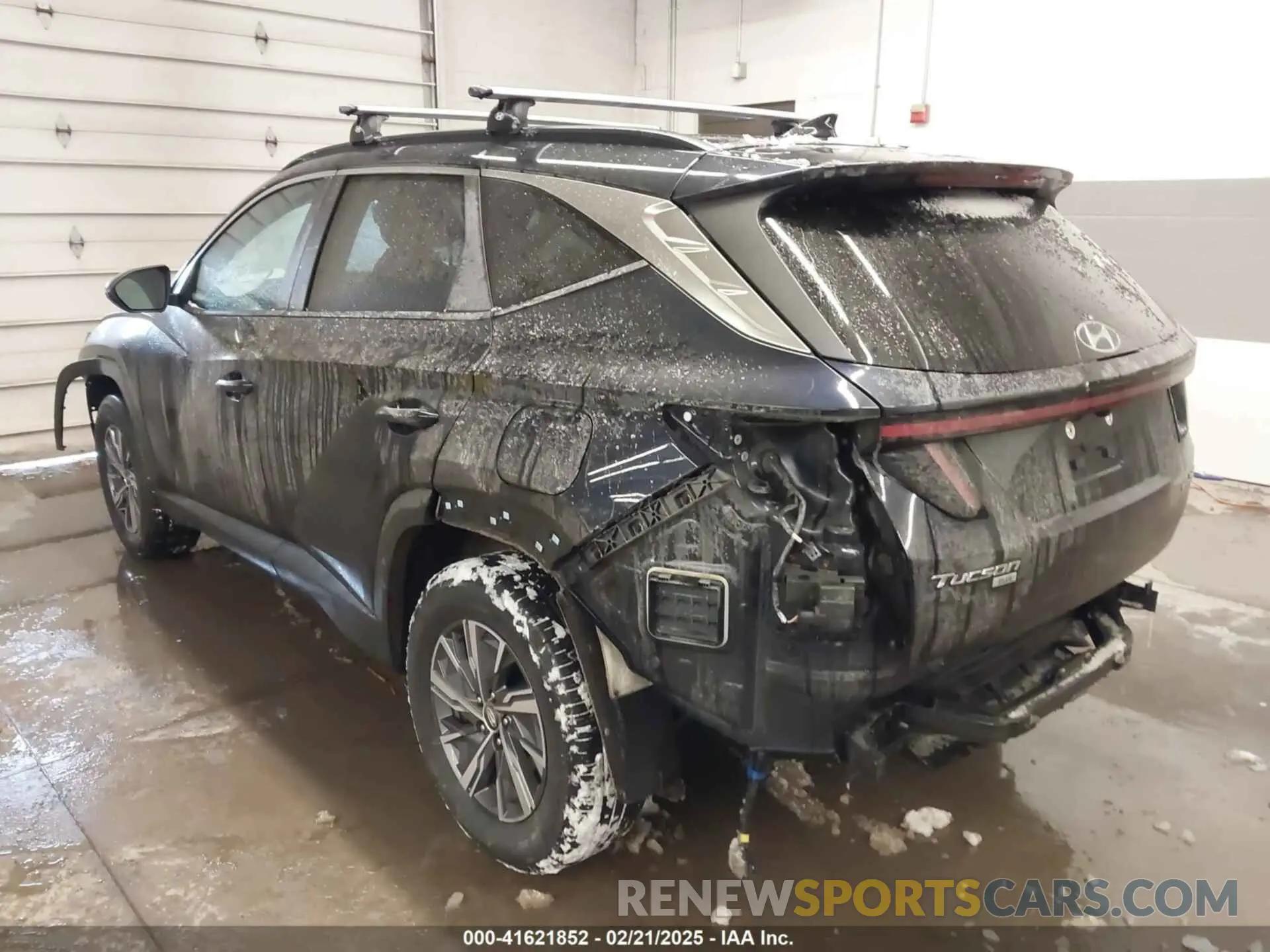 3 Photograph of a damaged car KM8JBCA11NU052241 HYUNDAI TUCSON HYBRID 2022