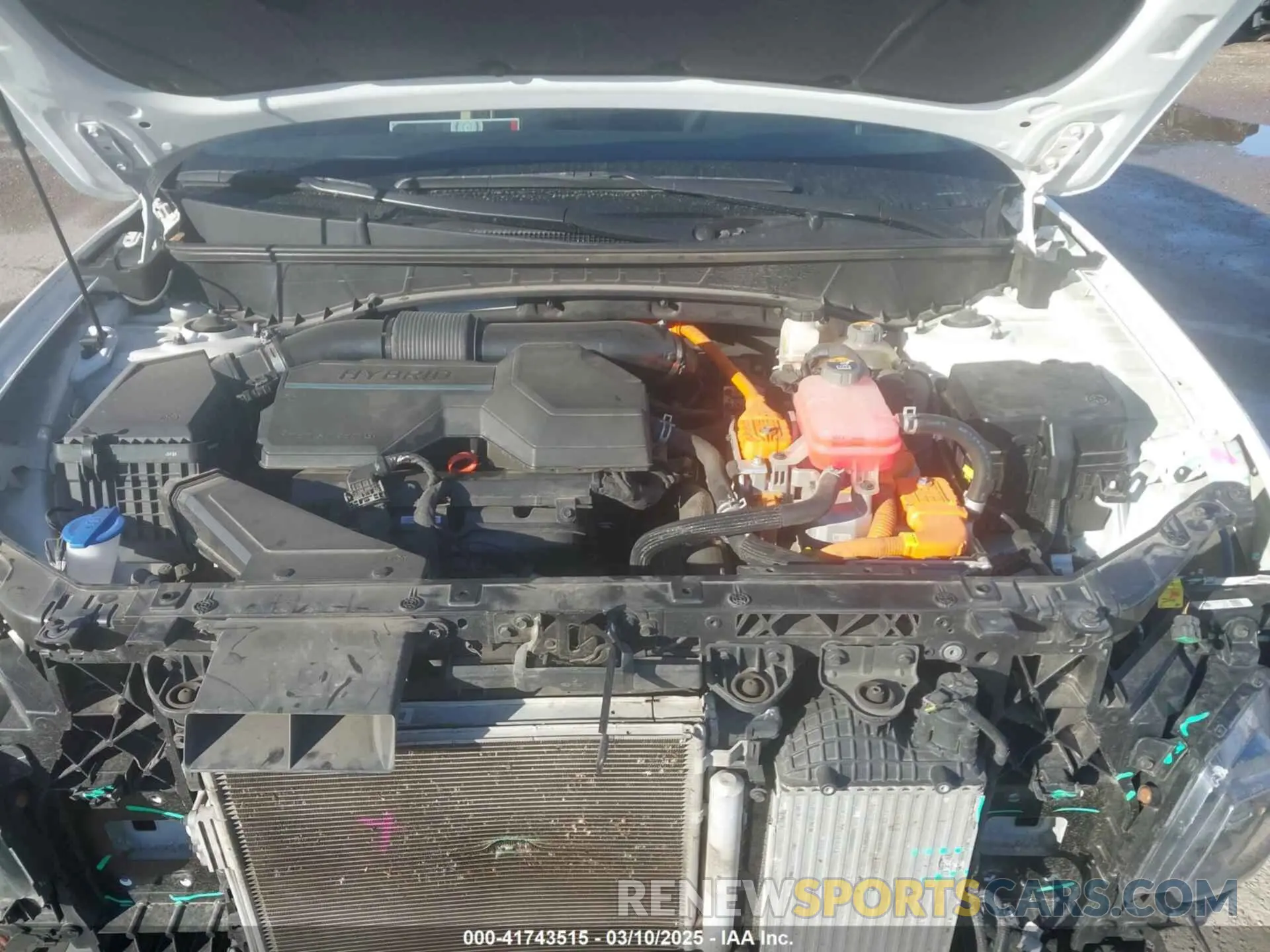 10 Photograph of a damaged car KM8JBCA13NU020844 HYUNDAI TUCSON HYBRID 2022