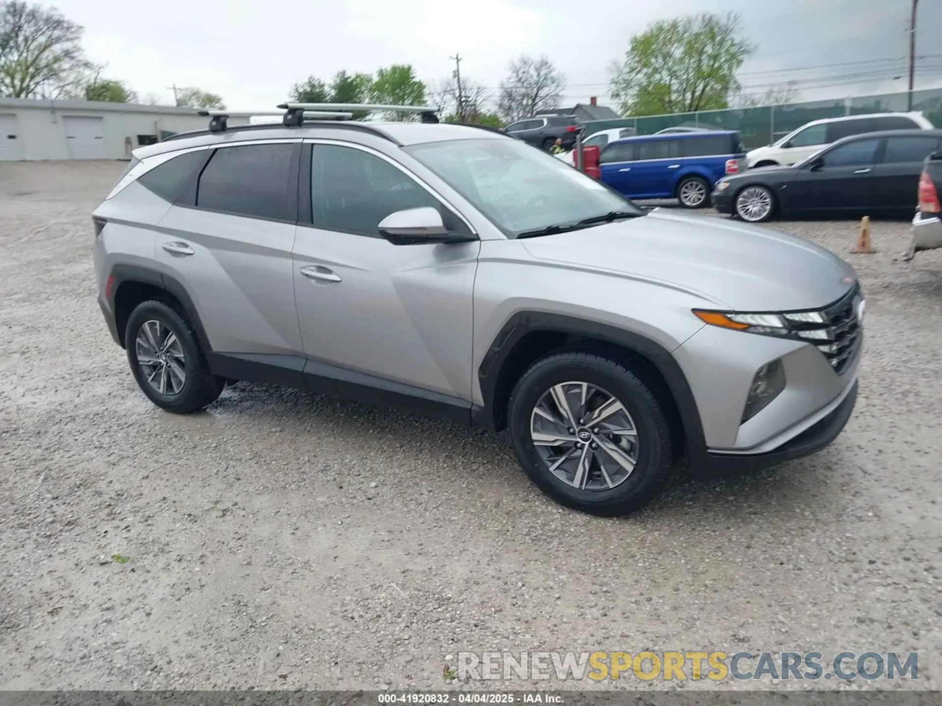 1 Photograph of a damaged car KM8JBCA13NU077934 HYUNDAI TUCSON HYBRID 2022