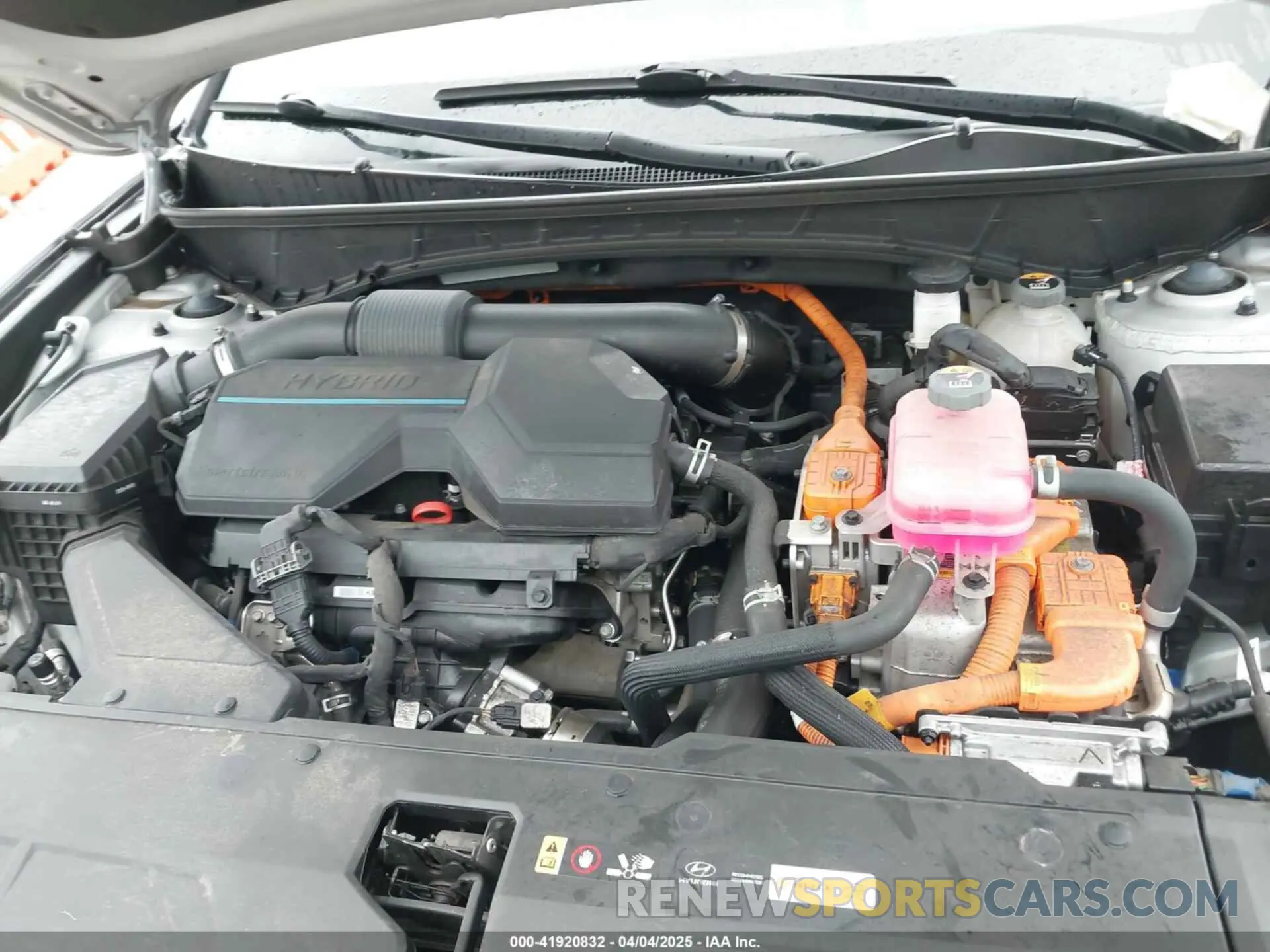 10 Photograph of a damaged car KM8JBCA13NU077934 HYUNDAI TUCSON HYBRID 2022