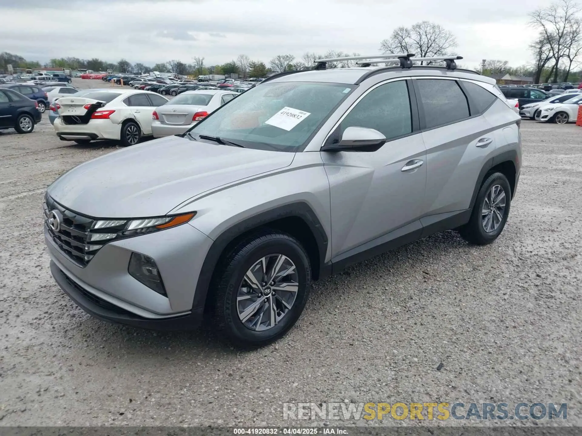 2 Photograph of a damaged car KM8JBCA13NU077934 HYUNDAI TUCSON HYBRID 2022