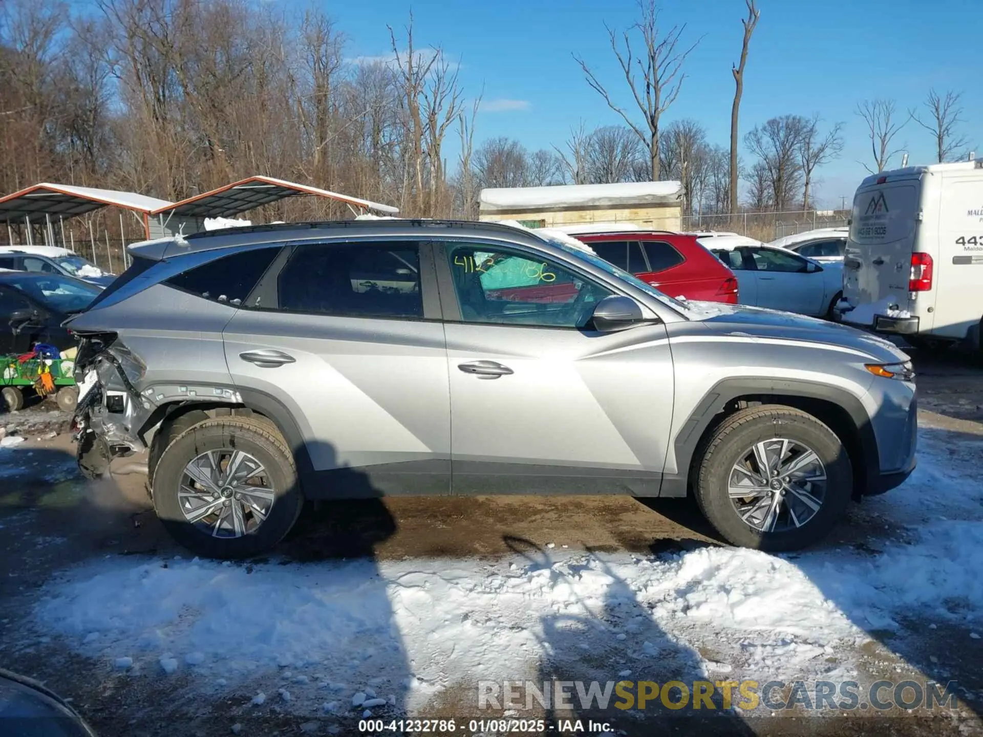 14 Photograph of a damaged car KM8JBCA13NU080963 HYUNDAI TUCSON HYBRID 2022