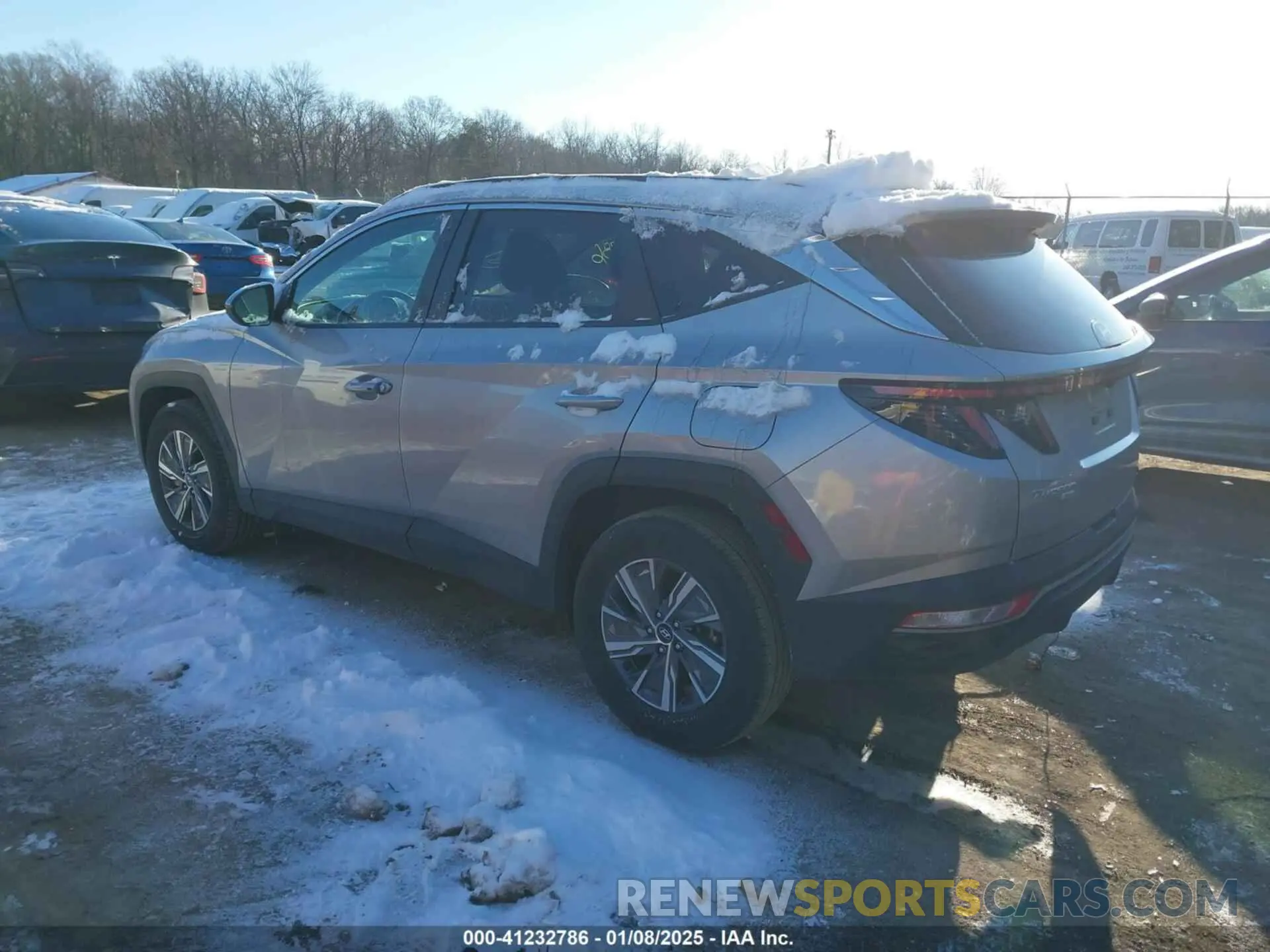 3 Photograph of a damaged car KM8JBCA13NU080963 HYUNDAI TUCSON HYBRID 2022