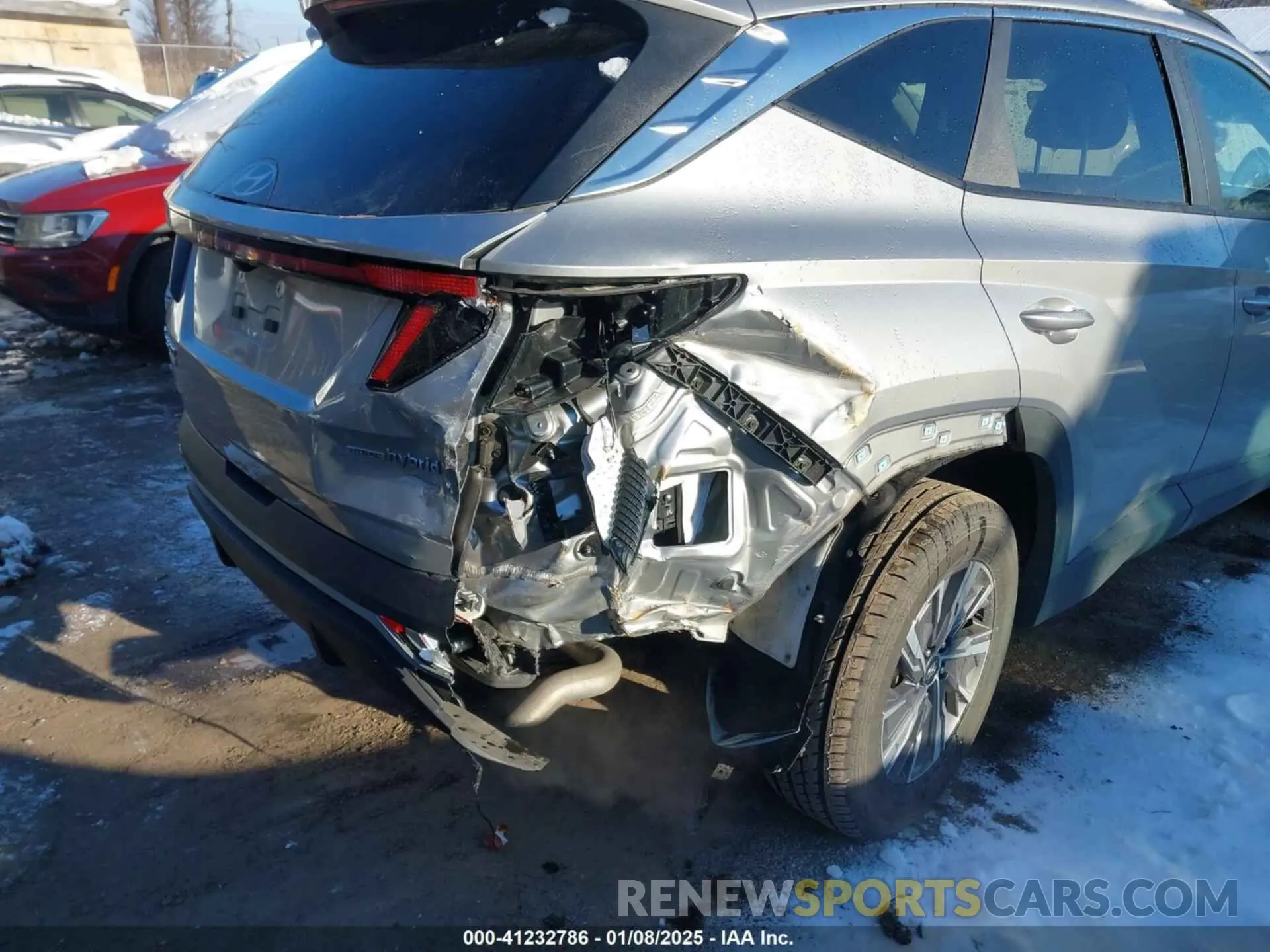 6 Photograph of a damaged car KM8JBCA13NU080963 HYUNDAI TUCSON HYBRID 2022