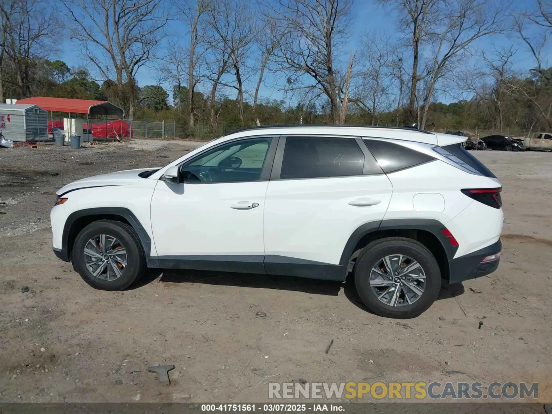 14 Photograph of a damaged car KM8JBCA15NU018979 HYUNDAI TUCSON HYBRID 2022