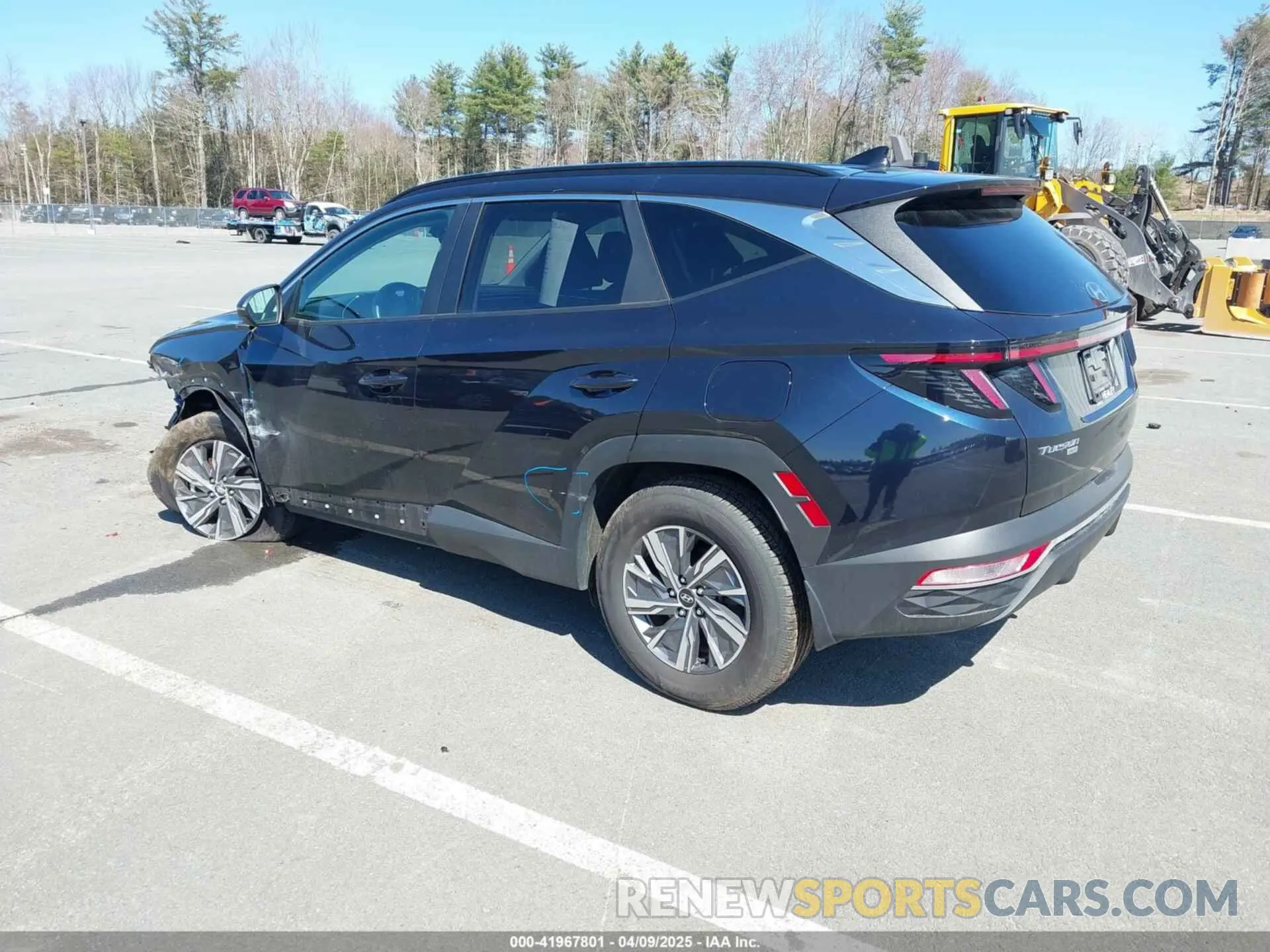 3 Photograph of a damaged car KM8JBCA15NU076428 HYUNDAI TUCSON HYBRID 2022