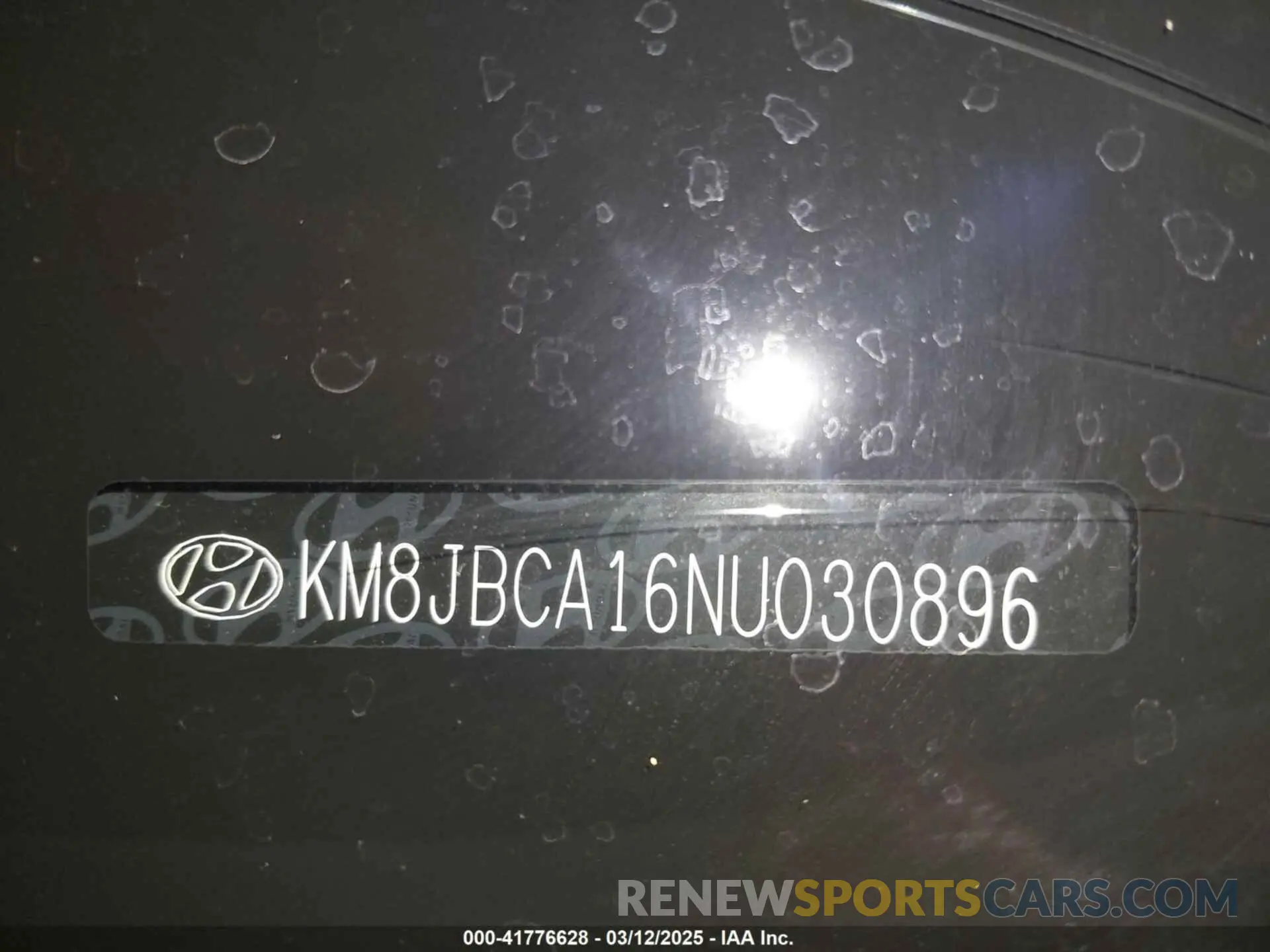 18 Photograph of a damaged car KM8JBCA16NU030896 HYUNDAI TUCSON HYBRID 2022