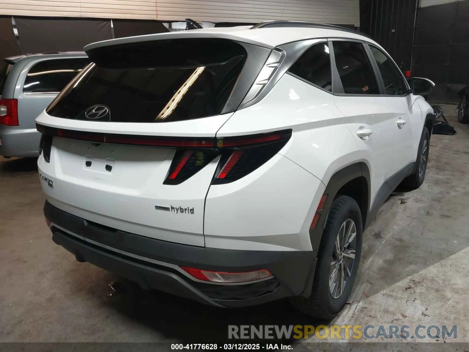 4 Photograph of a damaged car KM8JBCA16NU030896 HYUNDAI TUCSON HYBRID 2022
