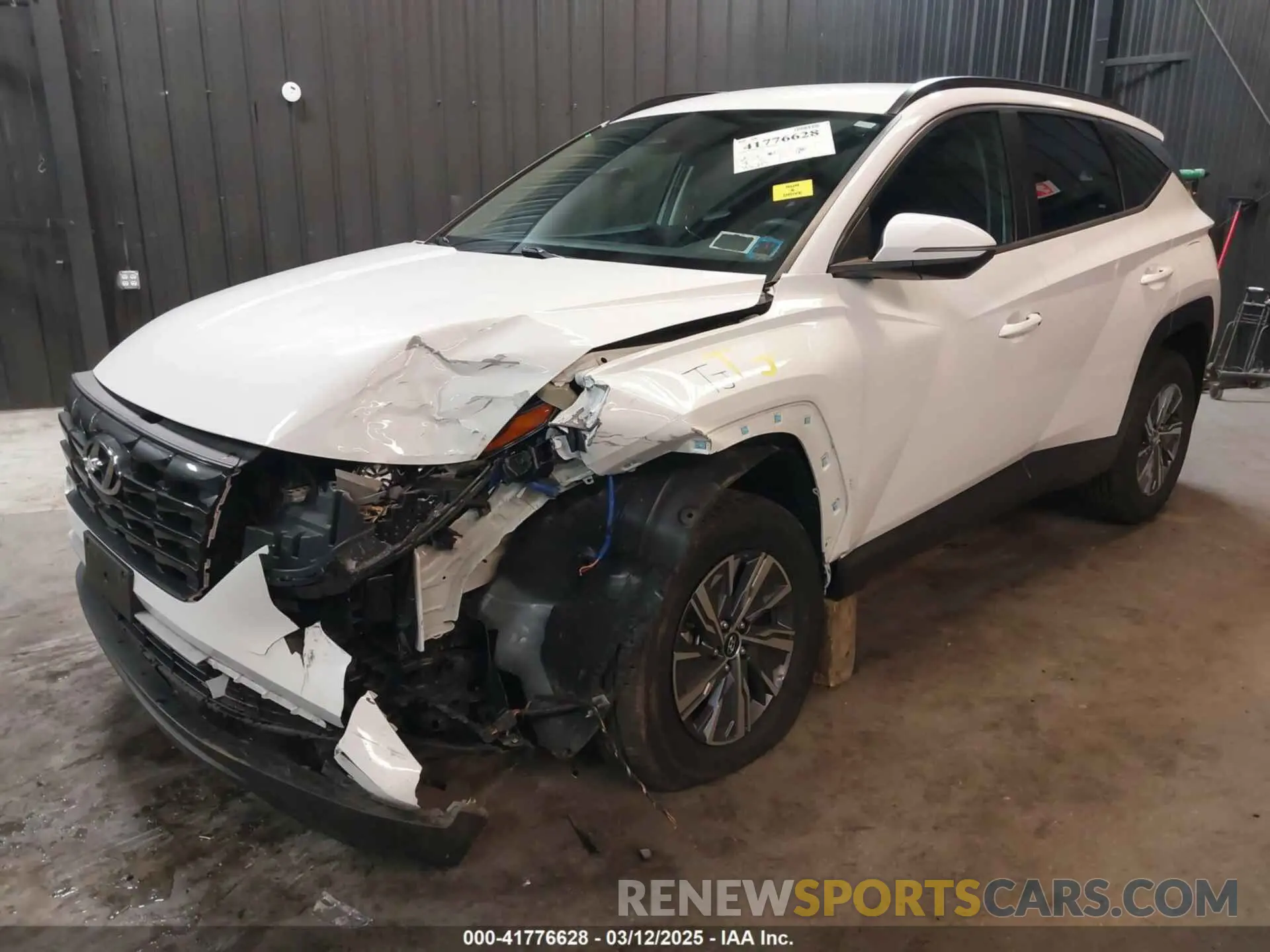 6 Photograph of a damaged car KM8JBCA16NU030896 HYUNDAI TUCSON HYBRID 2022