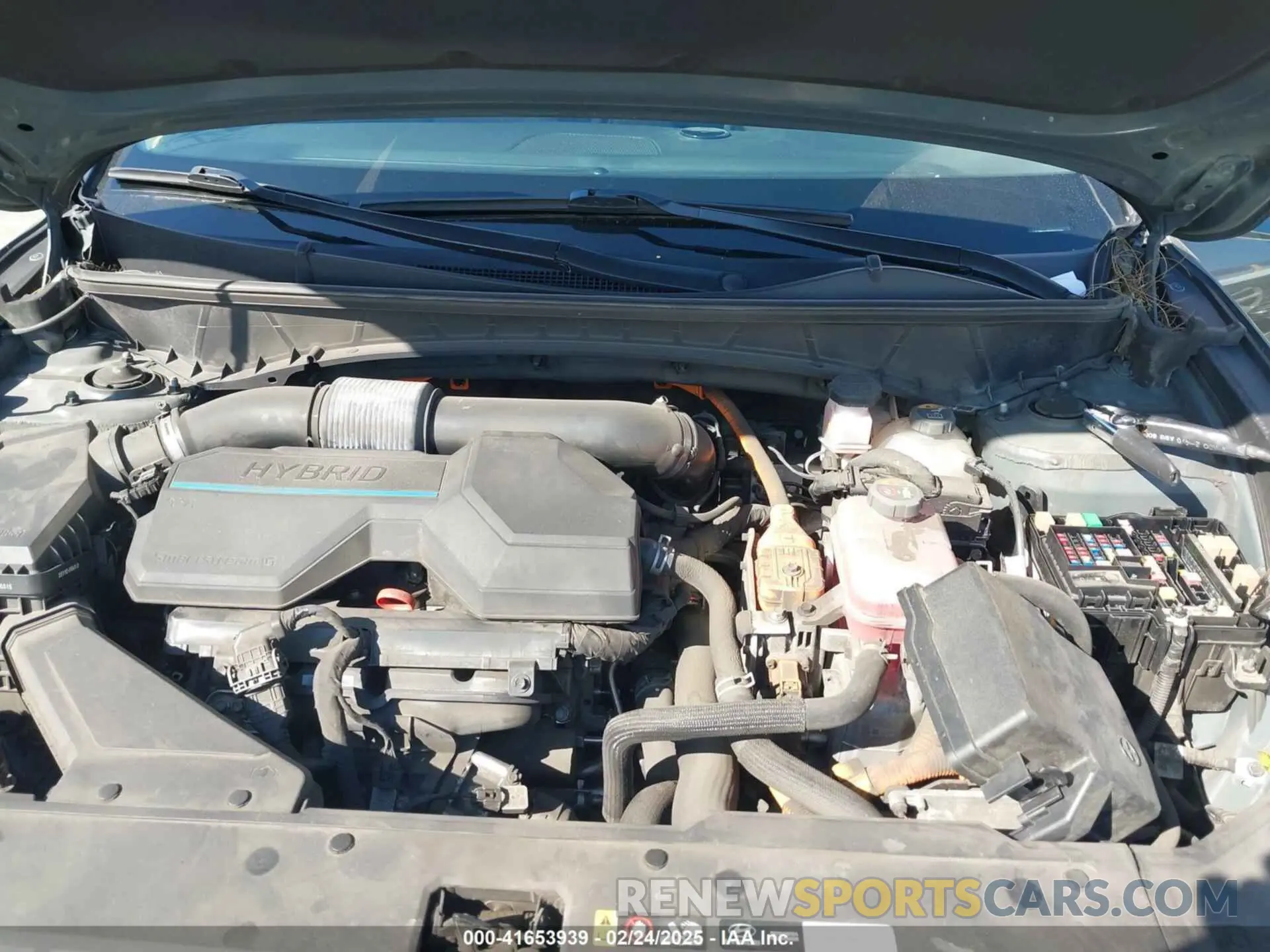 10 Photograph of a damaged car KM8JBCA18NU015848 HYUNDAI TUCSON HYBRID 2022