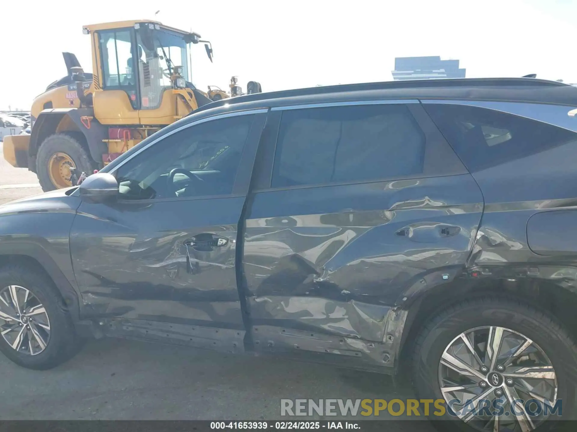 14 Photograph of a damaged car KM8JBCA18NU015848 HYUNDAI TUCSON HYBRID 2022
