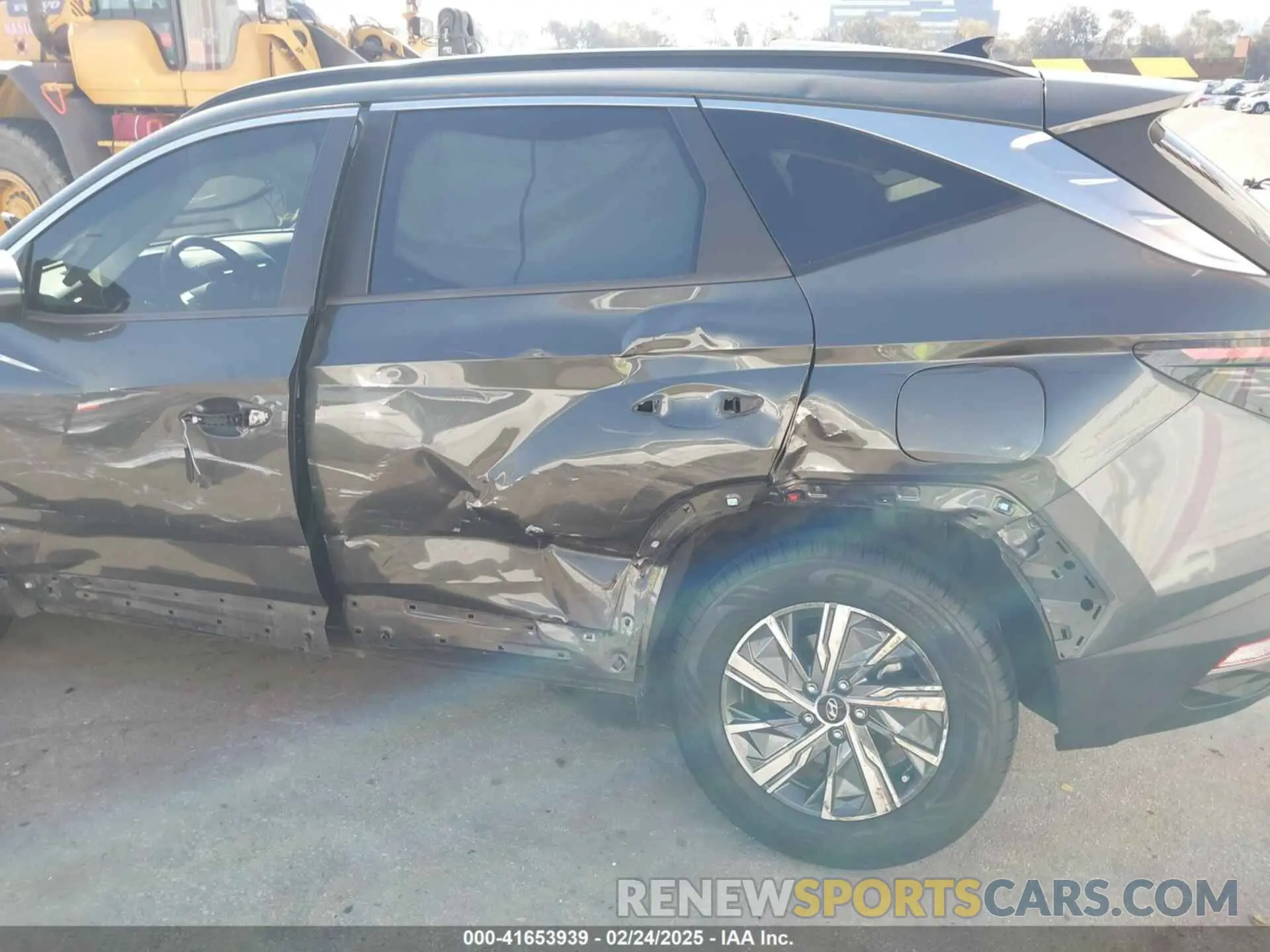 6 Photograph of a damaged car KM8JBCA18NU015848 HYUNDAI TUCSON HYBRID 2022