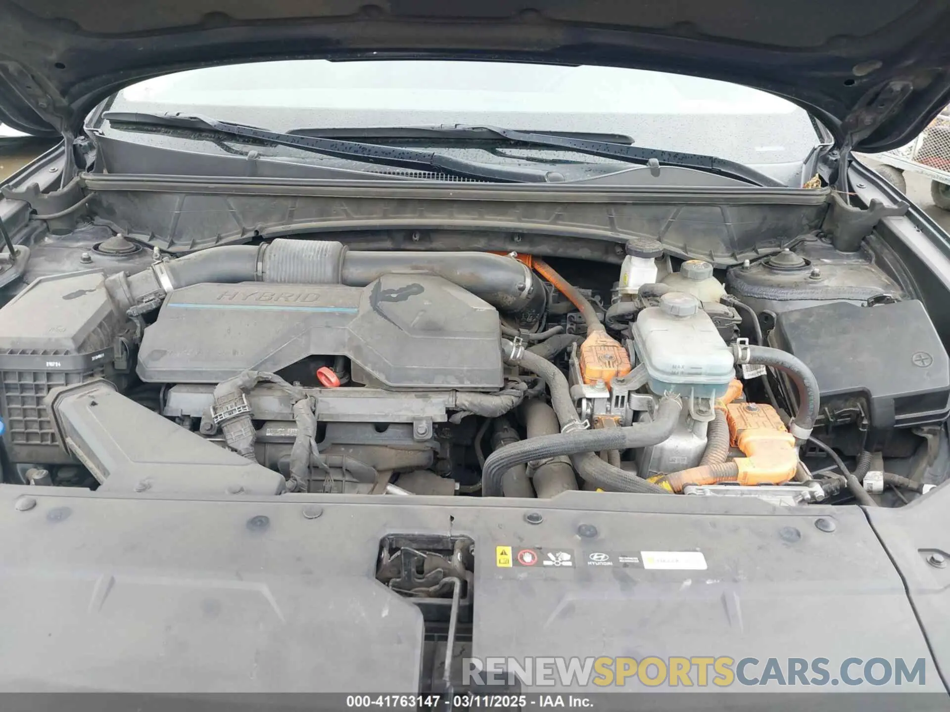 10 Photograph of a damaged car KM8JBCA19NU030360 HYUNDAI TUCSON HYBRID 2022