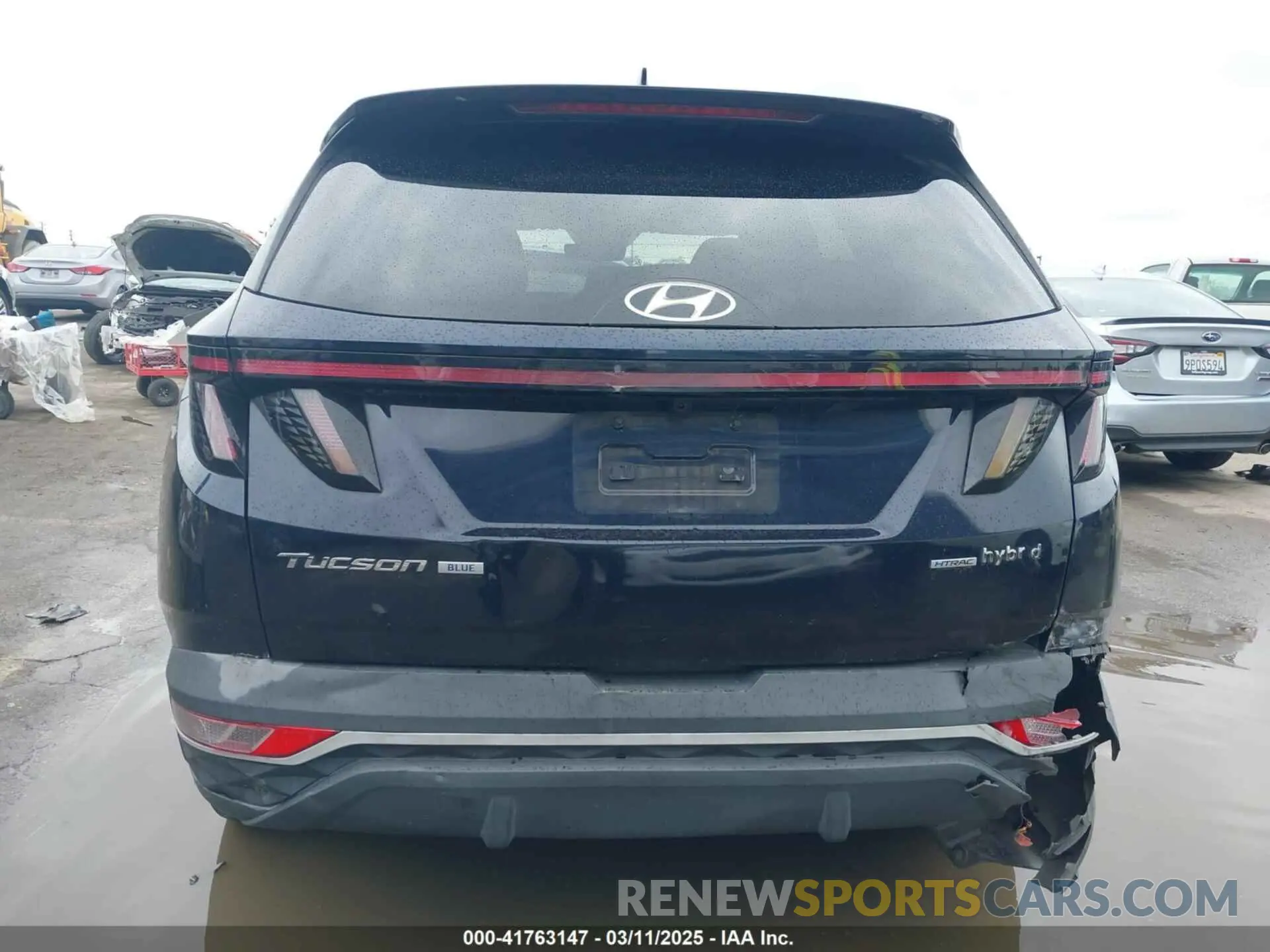 16 Photograph of a damaged car KM8JBCA19NU030360 HYUNDAI TUCSON HYBRID 2022