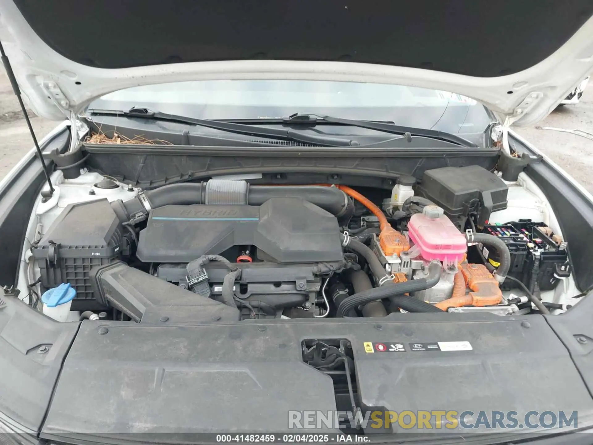 10 Photograph of a damaged car KM8JBCA19NU044095 HYUNDAI TUCSON HYBRID 2022
