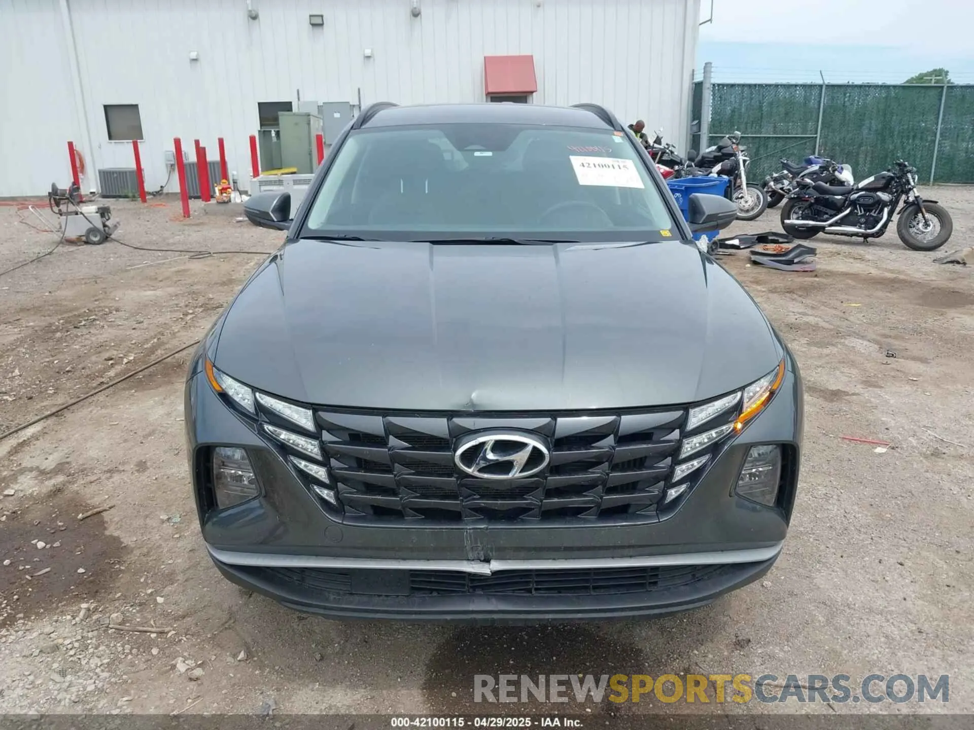 13 Photograph of a damaged car KM8JBCA1XNU025099 HYUNDAI TUCSON HYBRID 2022