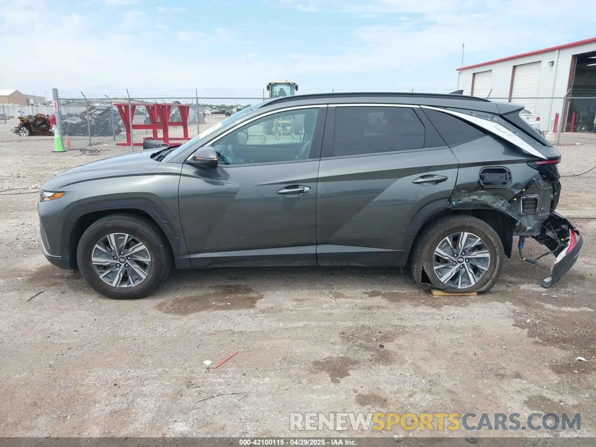 15 Photograph of a damaged car KM8JBCA1XNU025099 HYUNDAI TUCSON HYBRID 2022