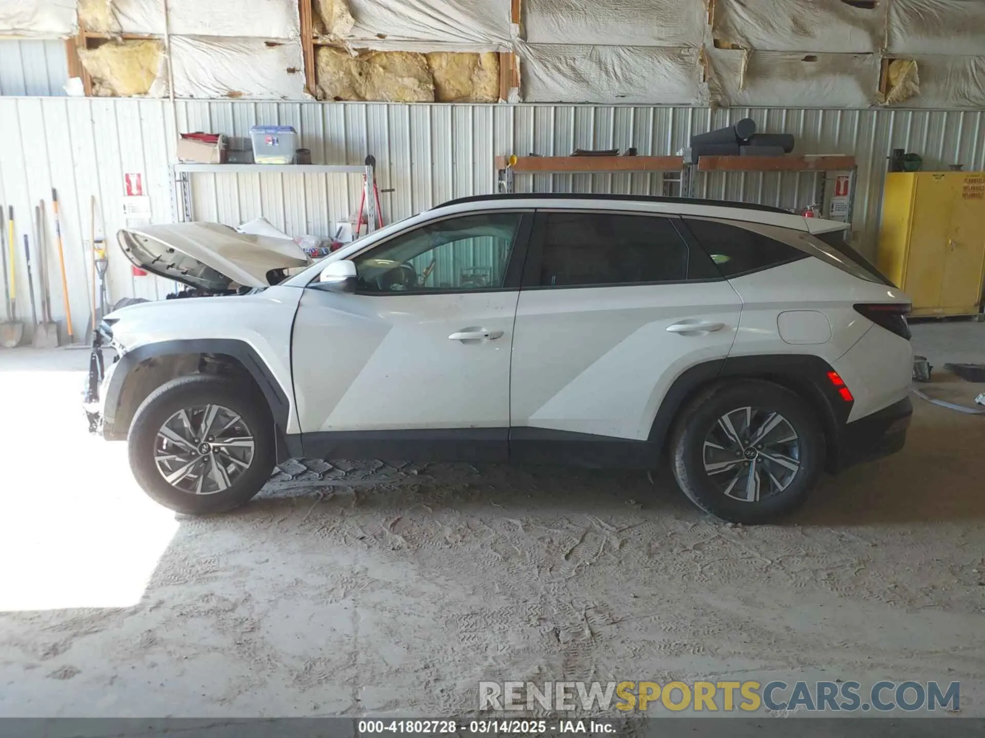 14 Photograph of a damaged car KM8JBCA1XNU029511 HYUNDAI TUCSON HYBRID 2022