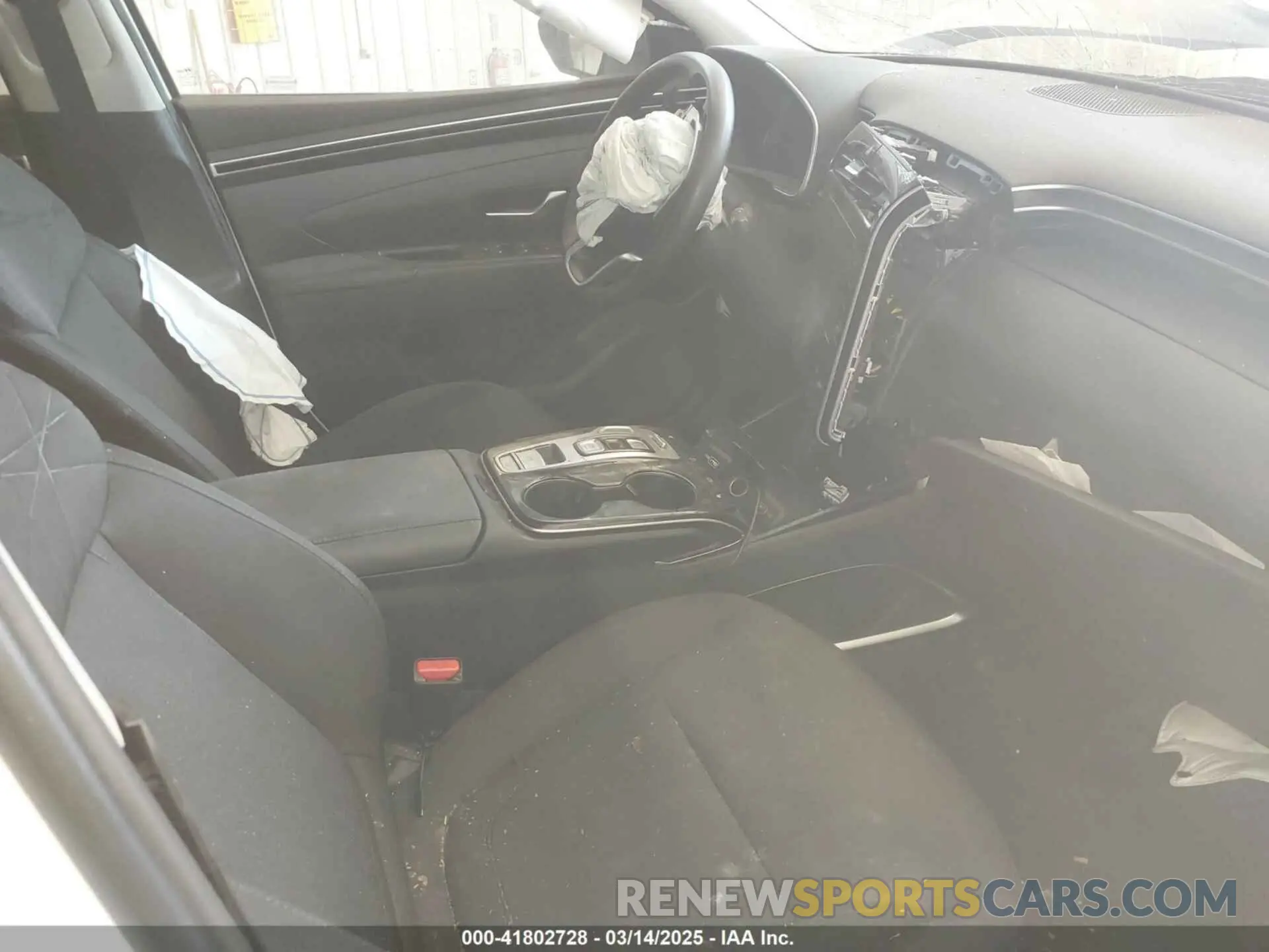 5 Photograph of a damaged car KM8JBCA1XNU029511 HYUNDAI TUCSON HYBRID 2022