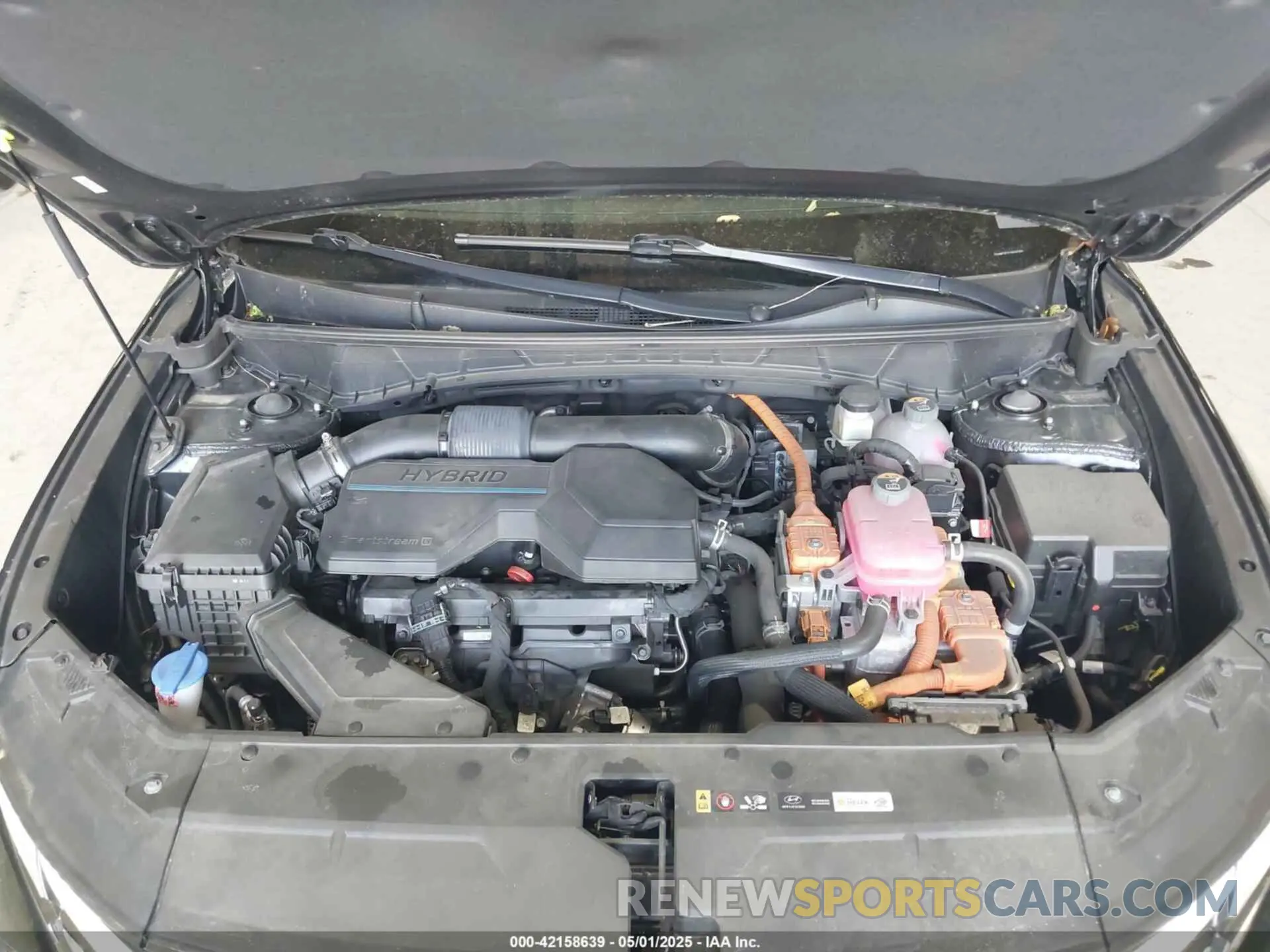 10 Photograph of a damaged car KM8JBCA1XNU065831 HYUNDAI TUCSON HYBRID 2022