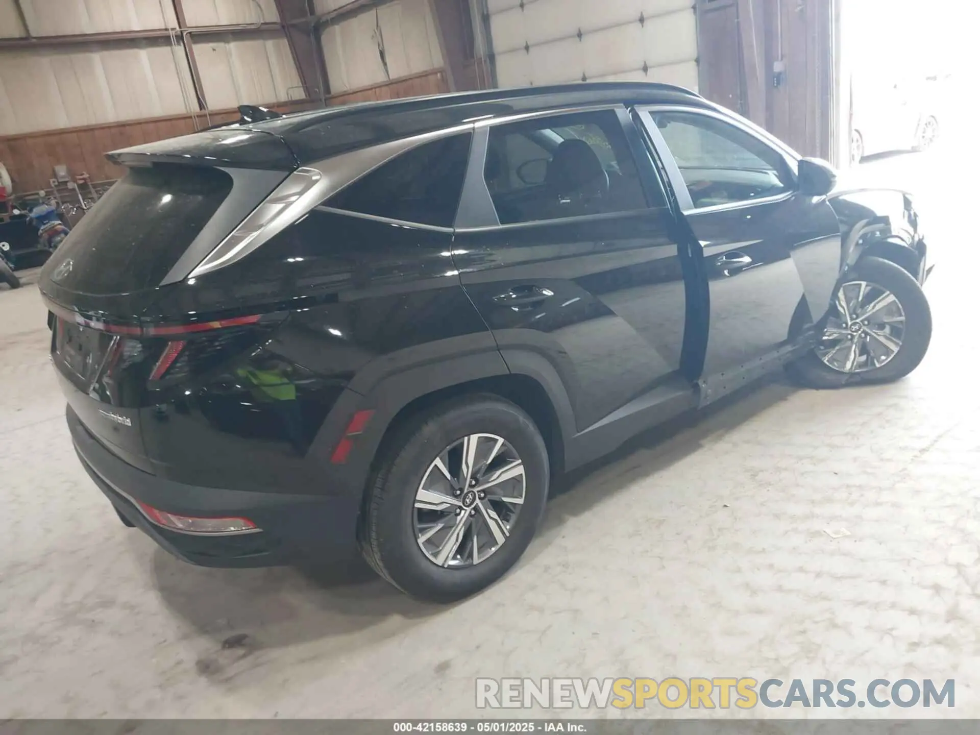 4 Photograph of a damaged car KM8JBCA1XNU065831 HYUNDAI TUCSON HYBRID 2022