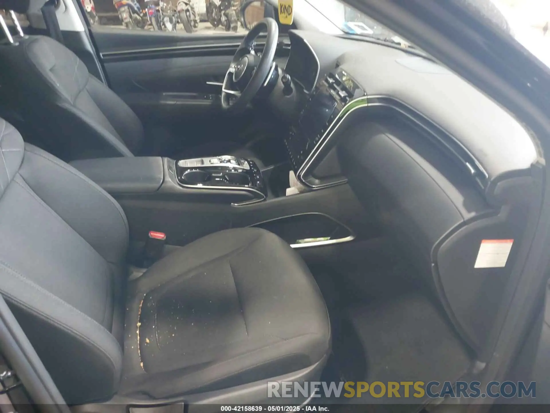 5 Photograph of a damaged car KM8JBCA1XNU065831 HYUNDAI TUCSON HYBRID 2022