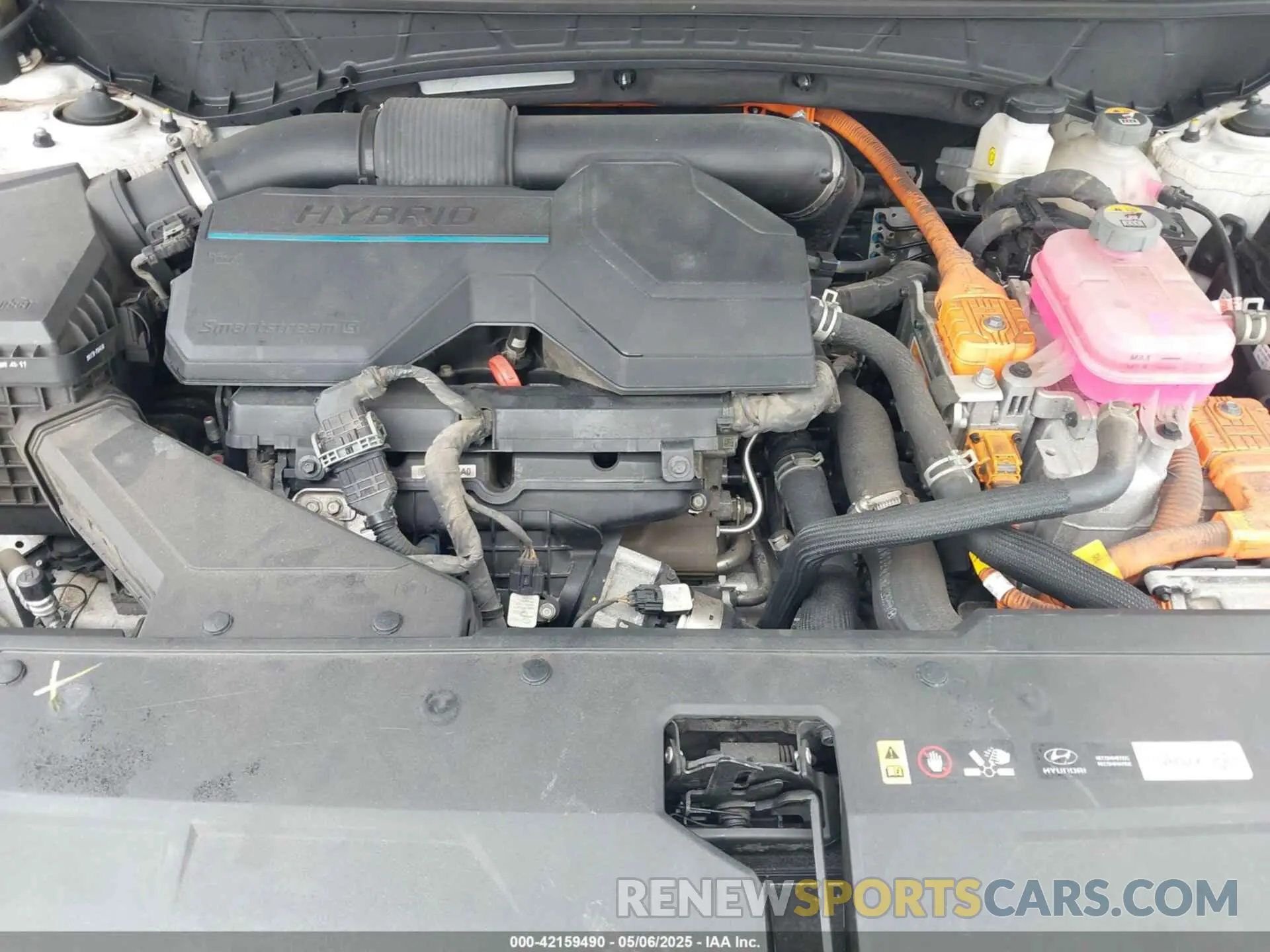 10 Photograph of a damaged car KM8JECA10NU060726 HYUNDAI TUCSON HYBRID 2022
