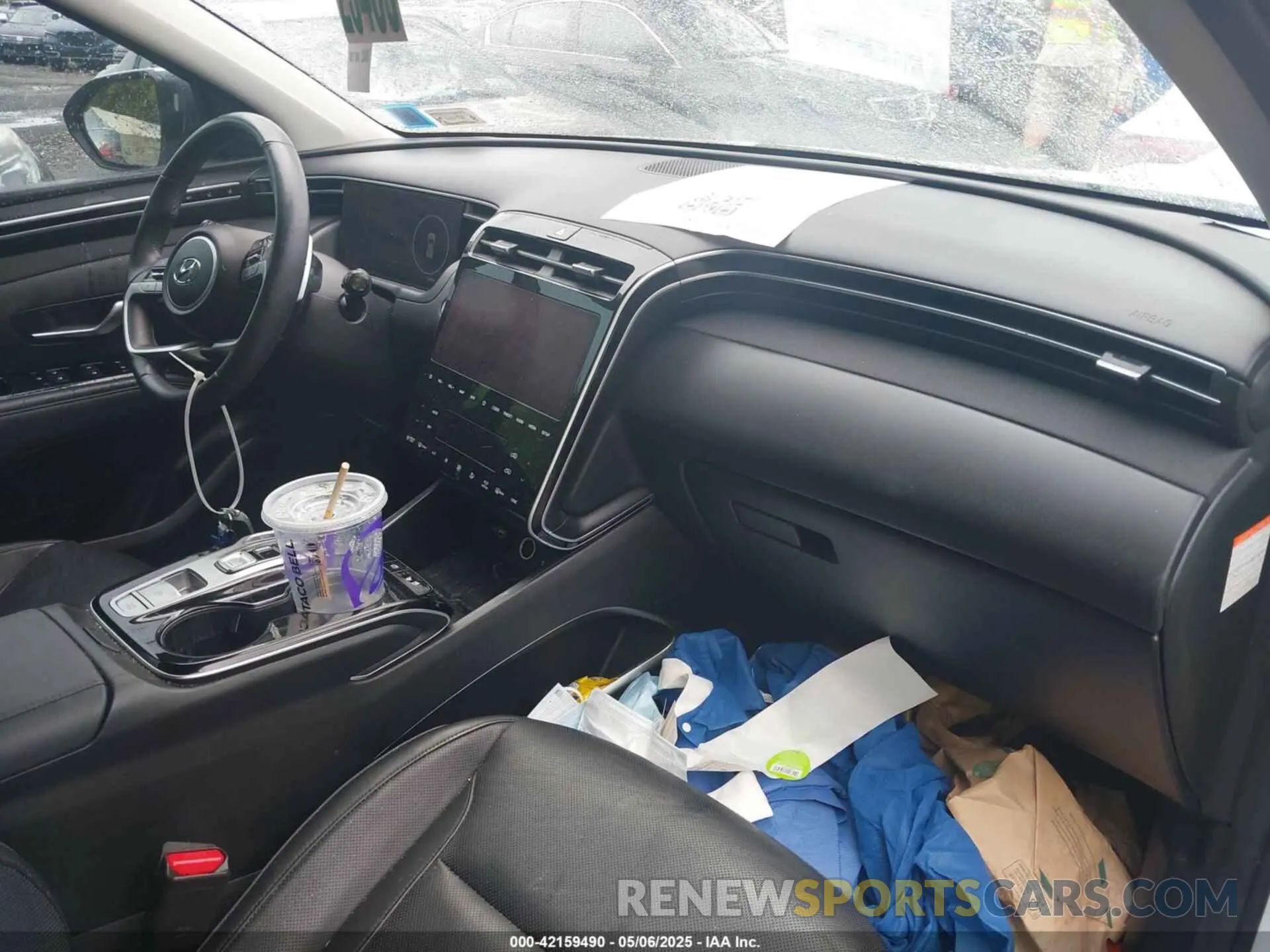 5 Photograph of a damaged car KM8JECA10NU060726 HYUNDAI TUCSON HYBRID 2022