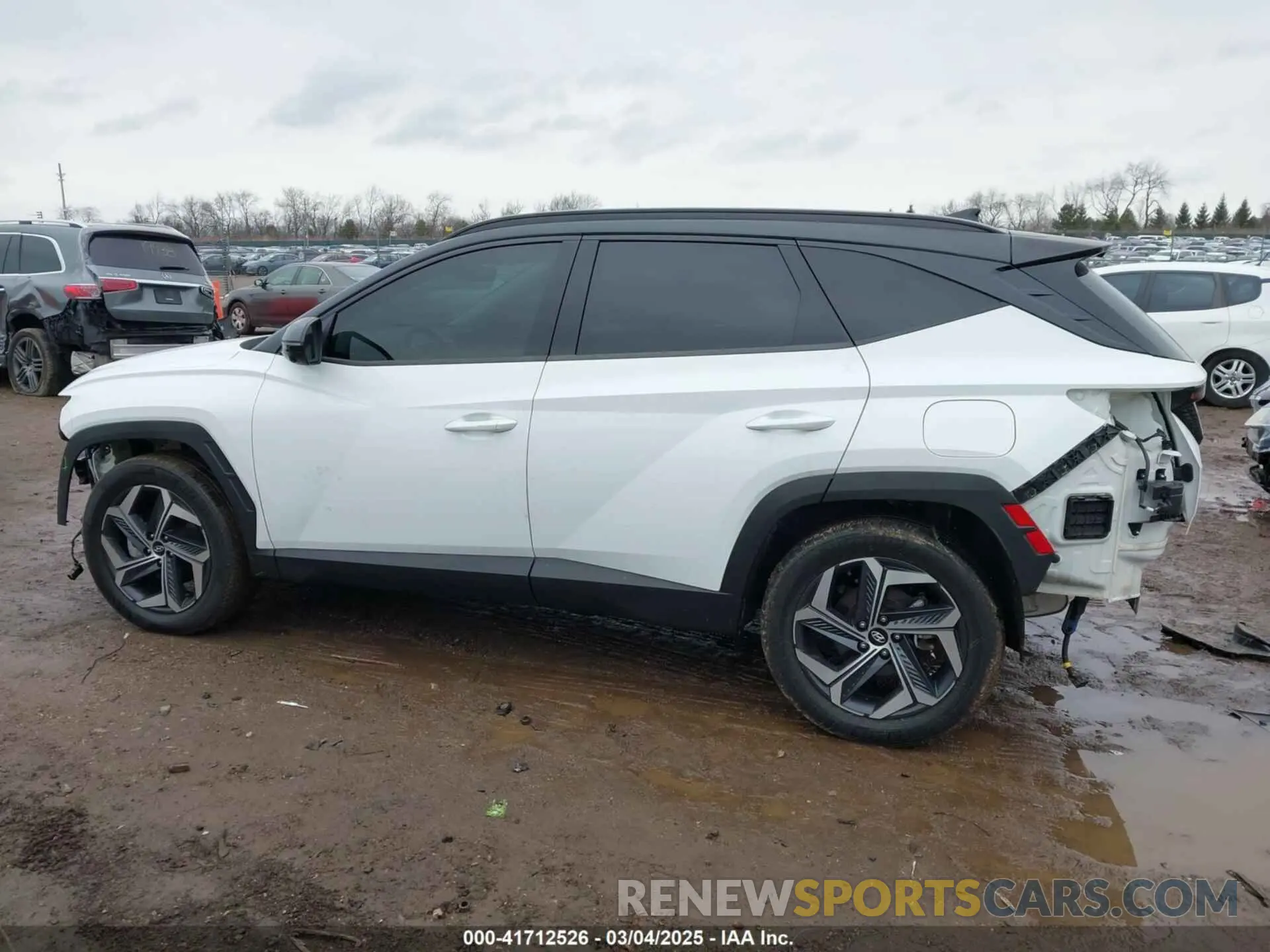 14 Photograph of a damaged car KM8JECA12NU027890 HYUNDAI TUCSON HYBRID 2022