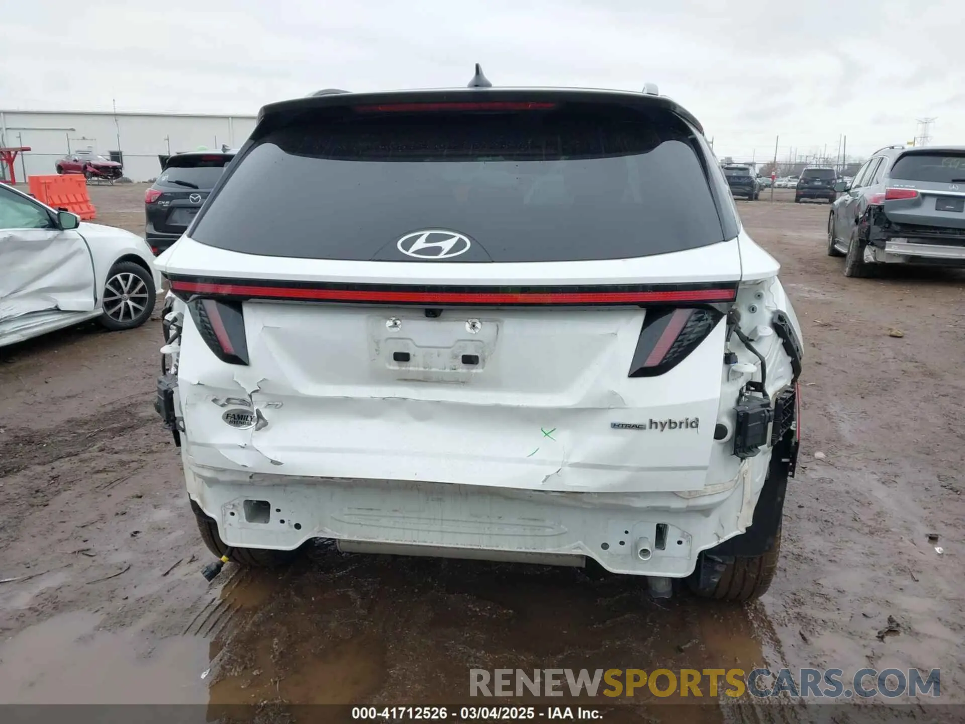 16 Photograph of a damaged car KM8JECA12NU027890 HYUNDAI TUCSON HYBRID 2022