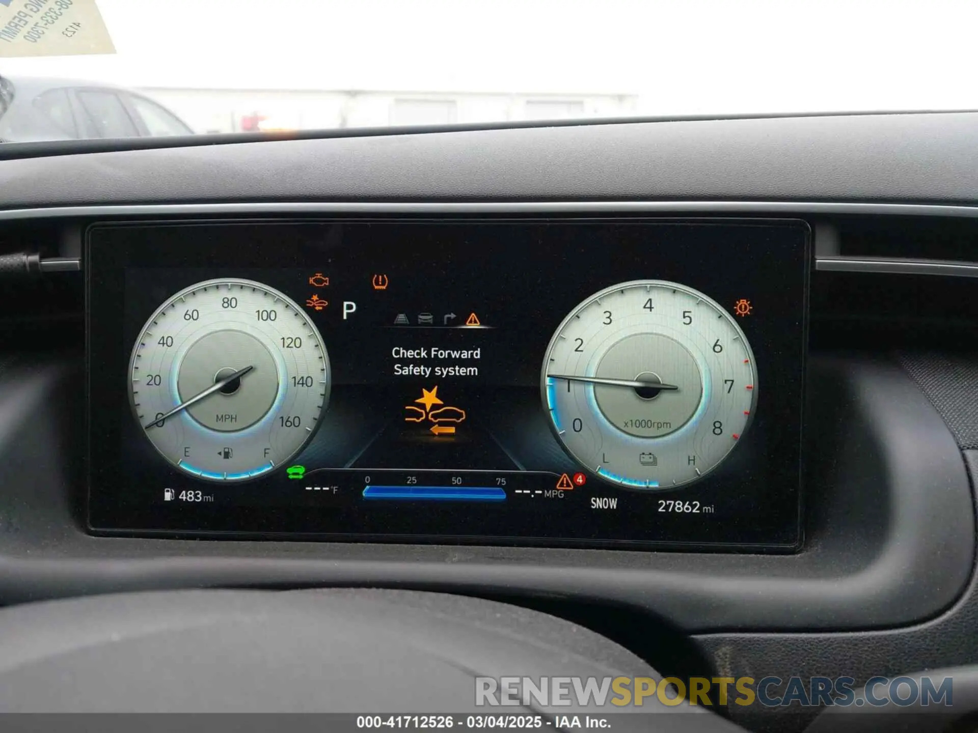 7 Photograph of a damaged car KM8JECA12NU027890 HYUNDAI TUCSON HYBRID 2022