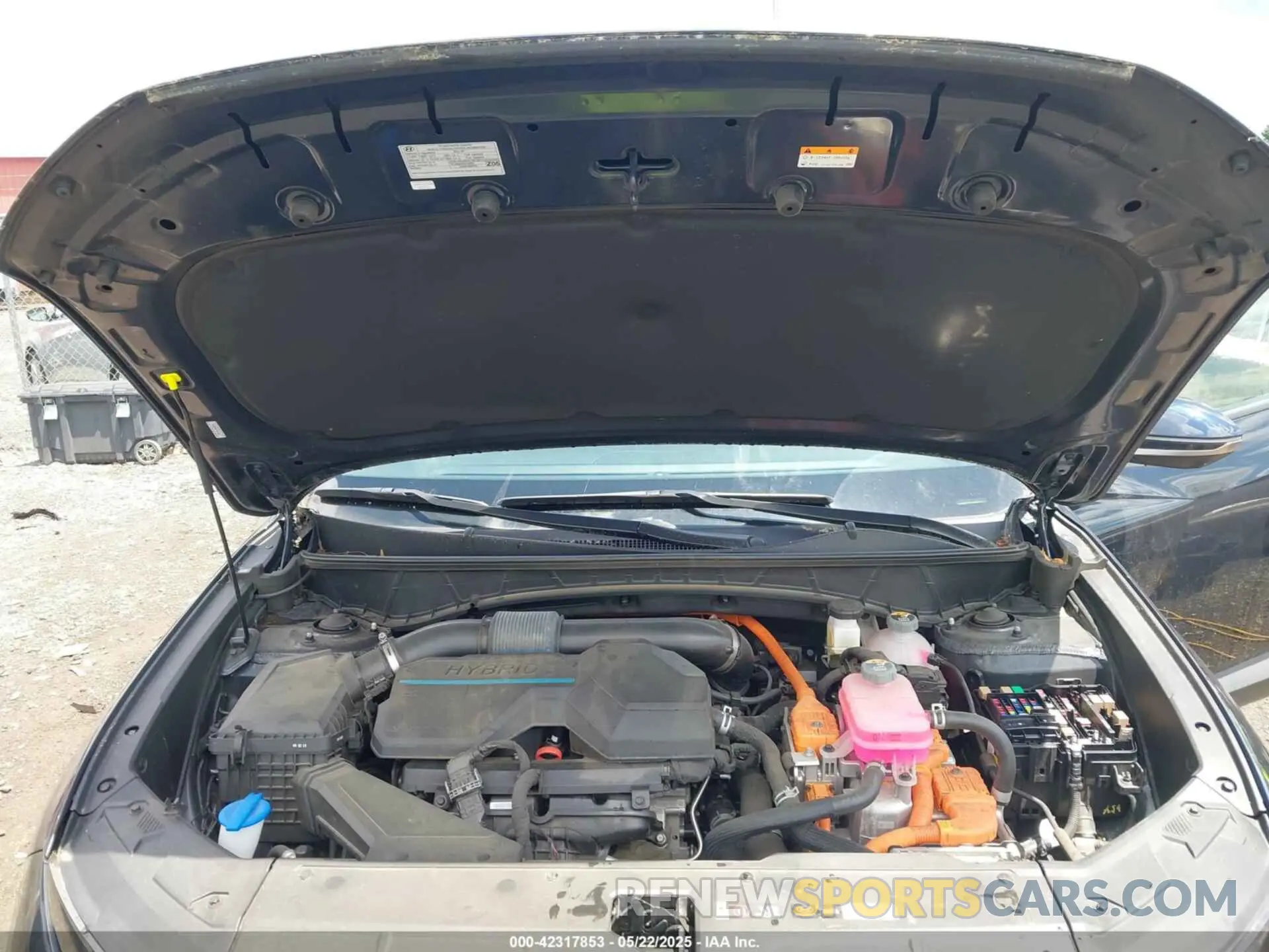 10 Photograph of a damaged car KM8JECA12NU083344 HYUNDAI TUCSON HYBRID 2022