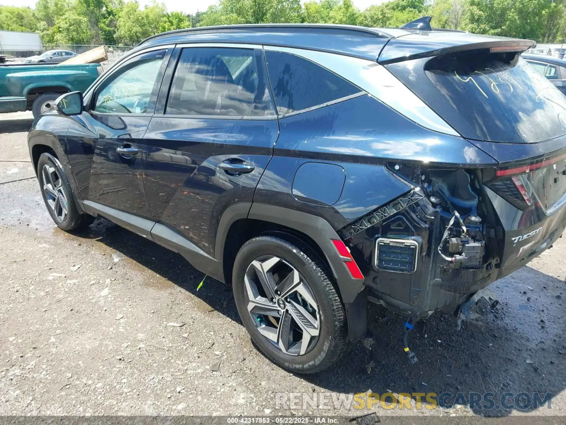 3 Photograph of a damaged car KM8JECA12NU083344 HYUNDAI TUCSON HYBRID 2022
