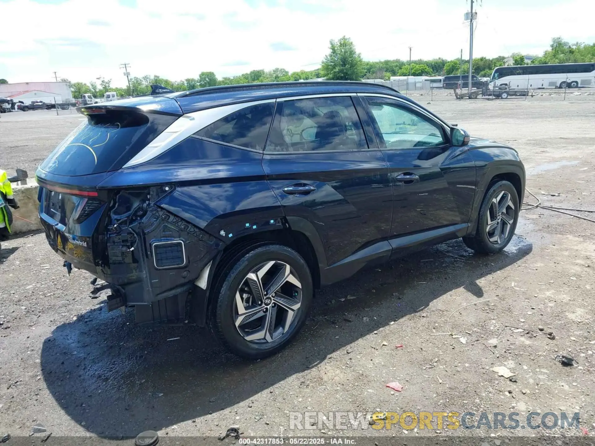 4 Photograph of a damaged car KM8JECA12NU083344 HYUNDAI TUCSON HYBRID 2022
