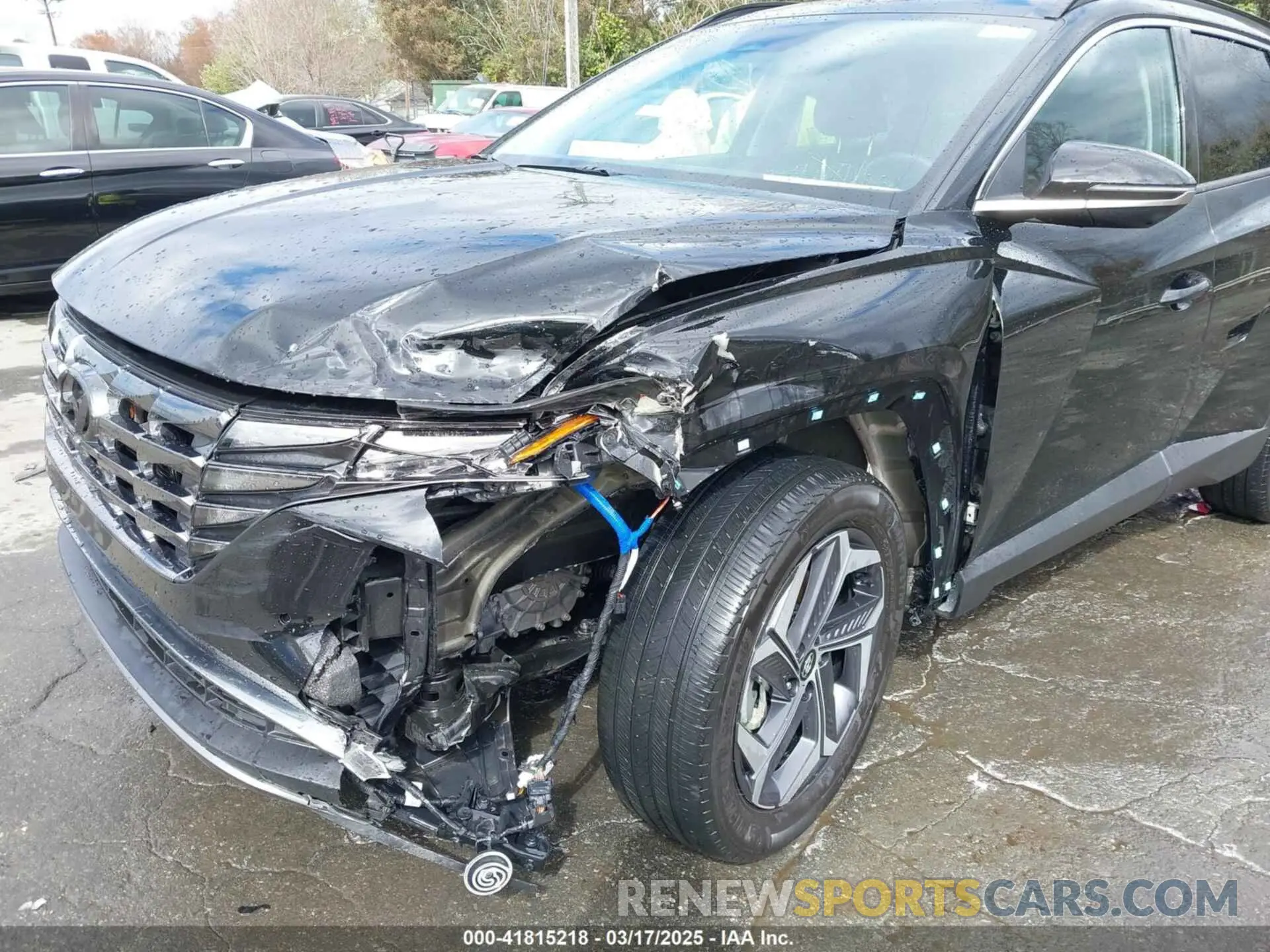 6 Photograph of a damaged car KM8JECA14NU074628 HYUNDAI TUCSON HYBRID 2022