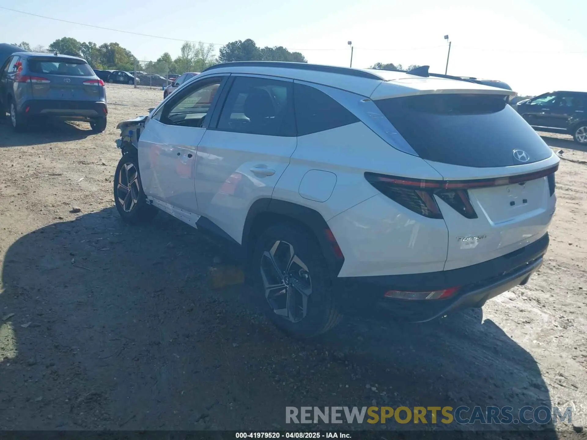 3 Photograph of a damaged car KM8JECA14NU079960 HYUNDAI TUCSON HYBRID 2022